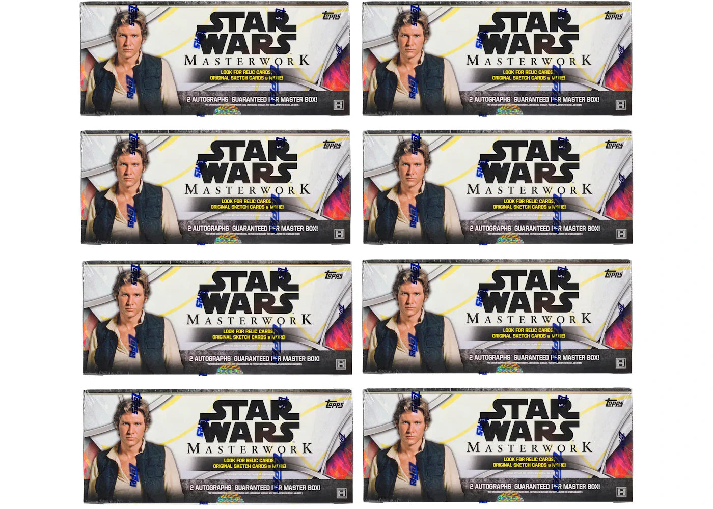 2024 Topps Star Wars Masterwork Hobby Box 8x Lot