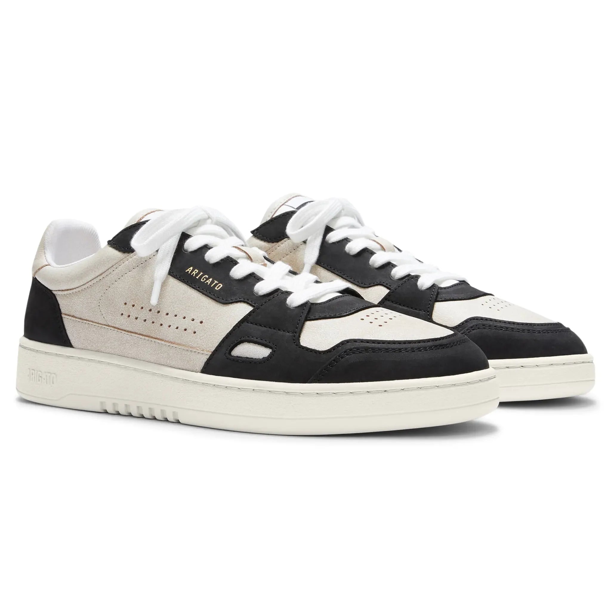 Axel Arigato Dice Low Beige Black Sneakers - view 2