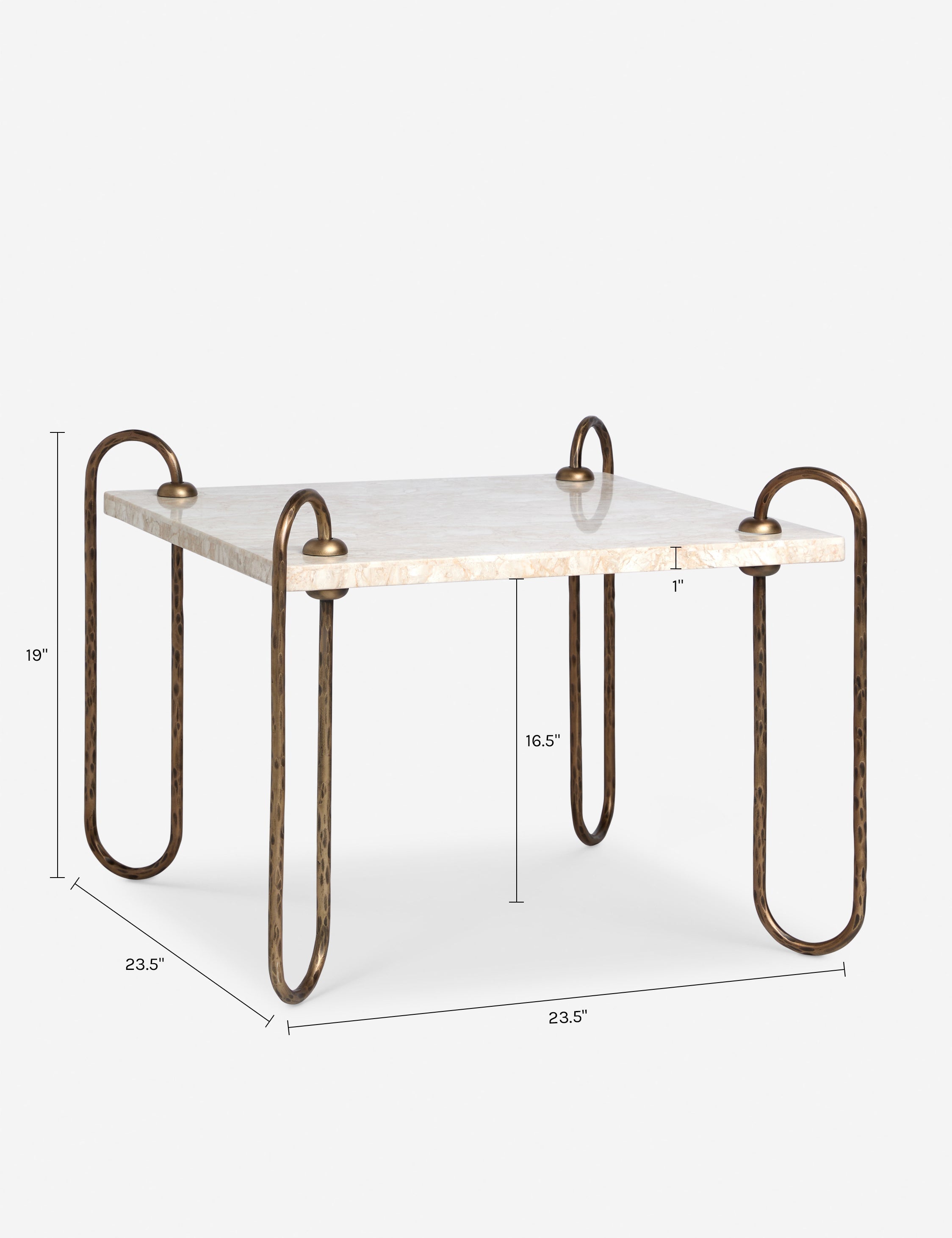 Lulu and Georgia Kimberly Side Table - view 9