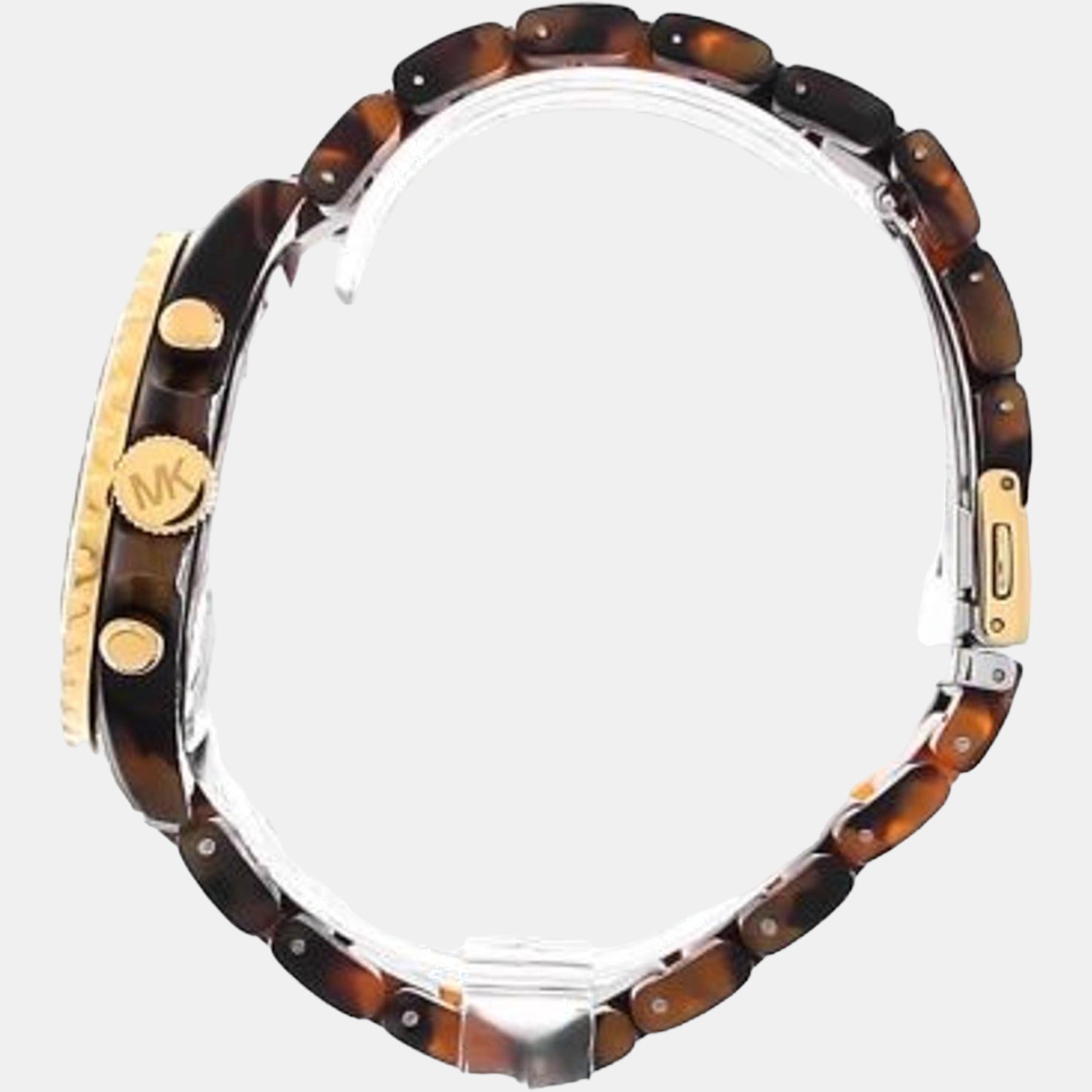 Michael Kors Everest Women Quartz Gold Dial Chronograph Stainless Steel Watch MK7239 - view 9