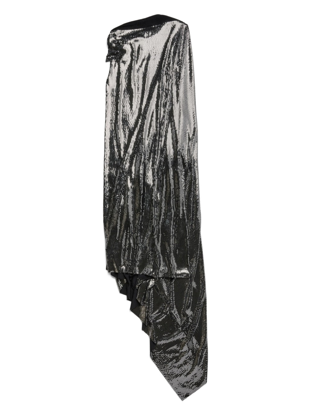 Balenciaga Metallic Effect Midi Dress - view 2