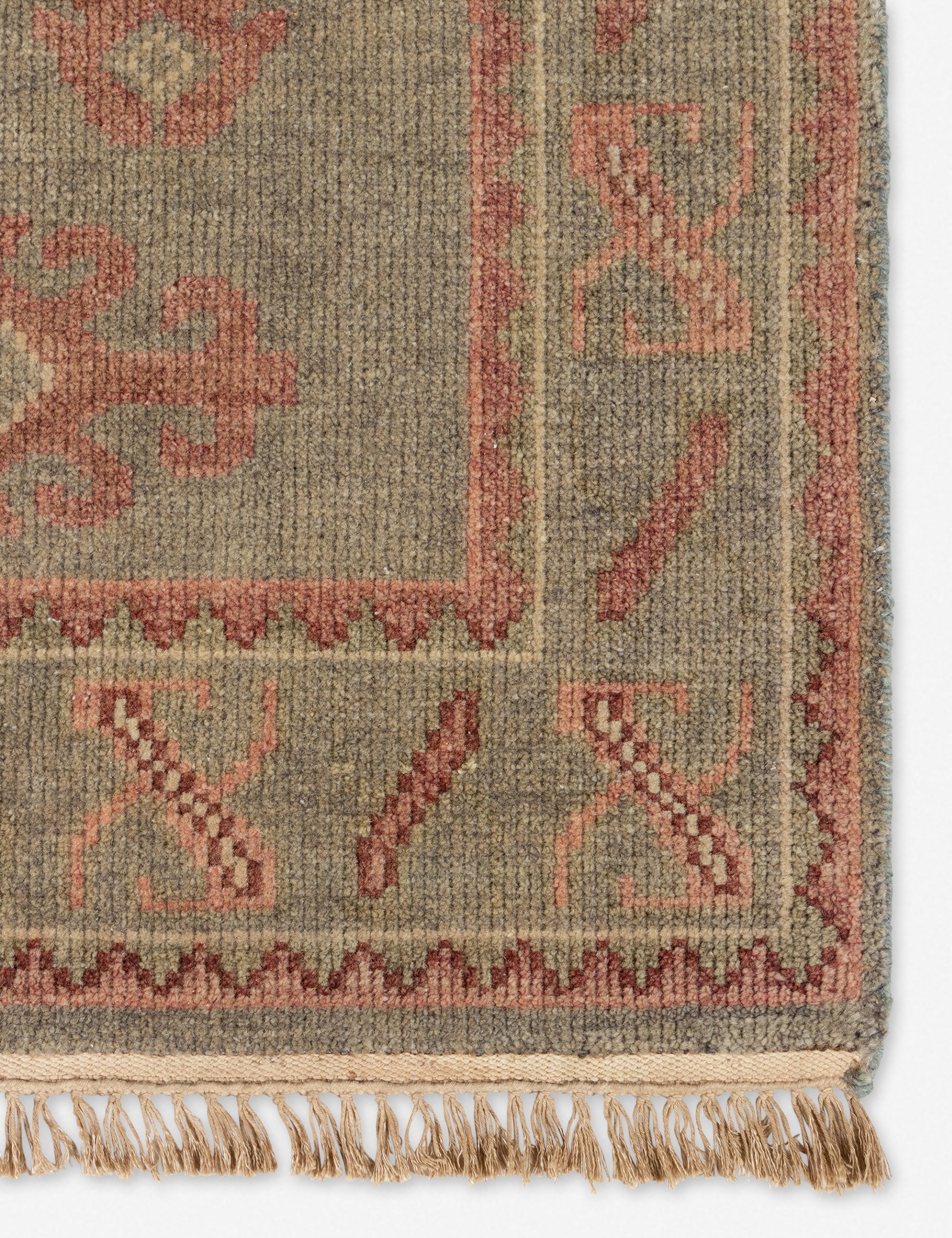 Lulu and Georgia Basel Hand-Knotted Wool Rug - view 2