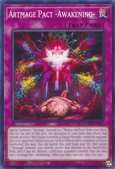 Yu-Gi-Oh! Artmage Pact -Awakening- - DUAD-EN075 - Common - 1st Edition