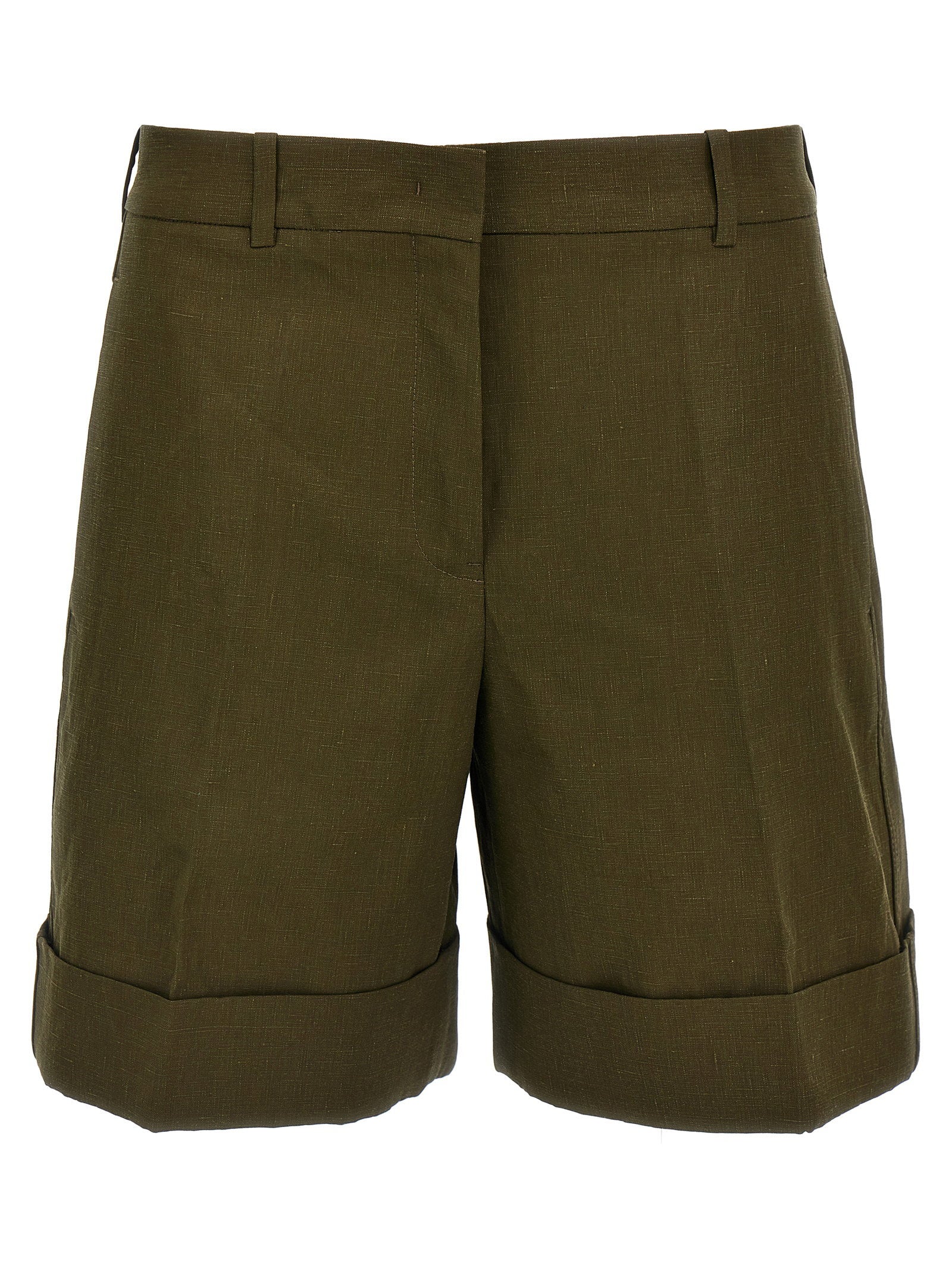 Jil Sander Linen Bermuda Shorts – 100% linen