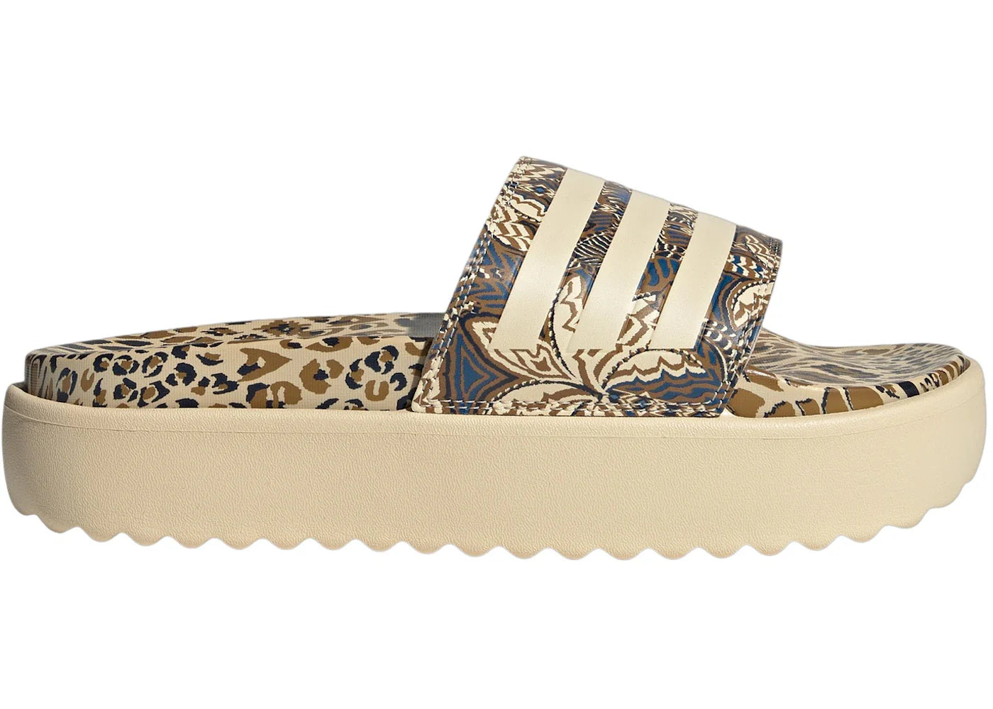 Yeezy adidas Adilette Platform Slides Crystal Sand (Women's)
