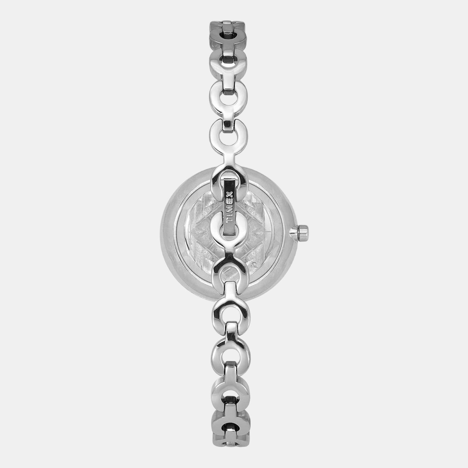 Timex Fria Women Quartz Blue Dial Analog Stainless Steel Watch TWEL15400 - view 2