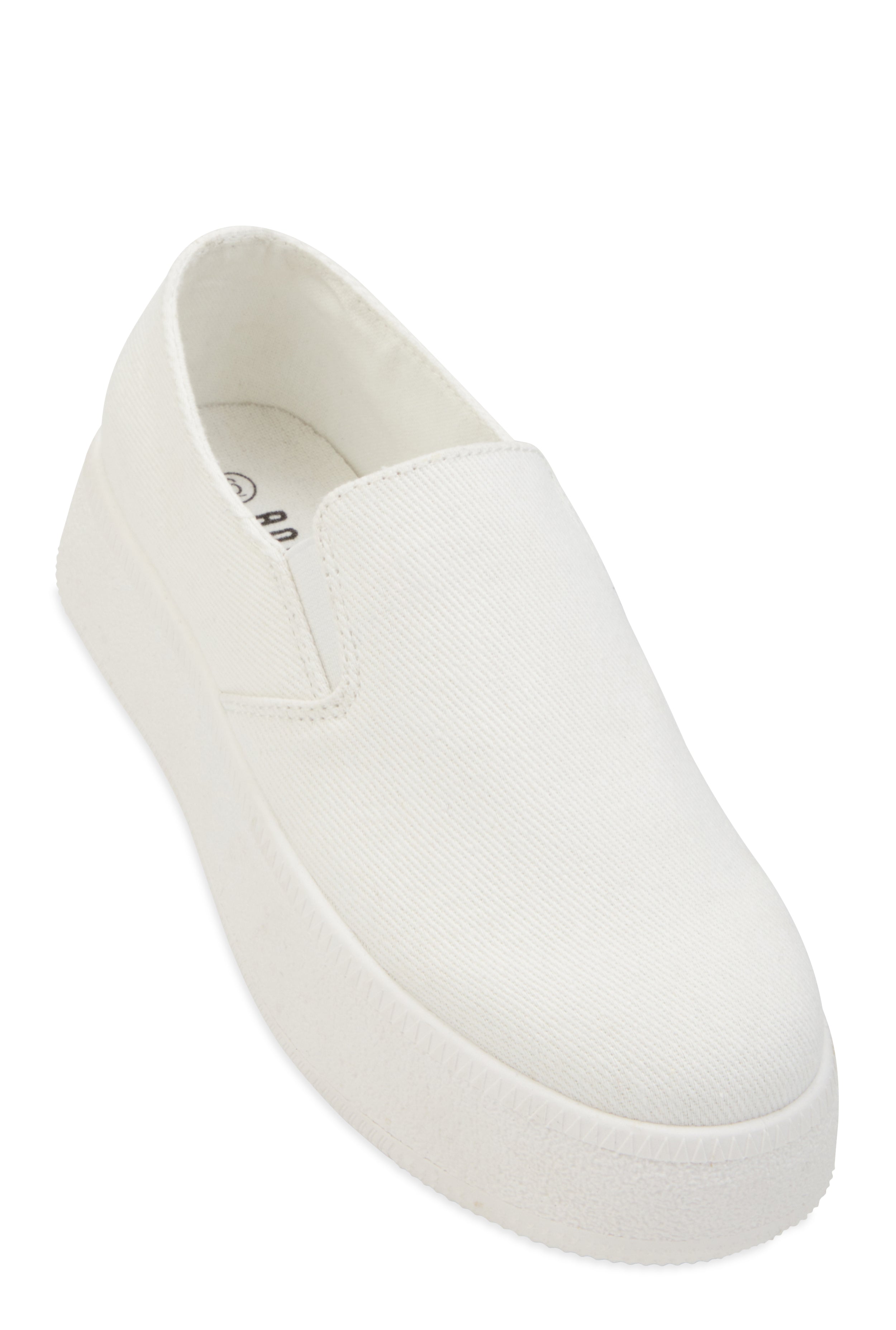 Rainbow Shops Low Platform Slip On Sneakers – Women's