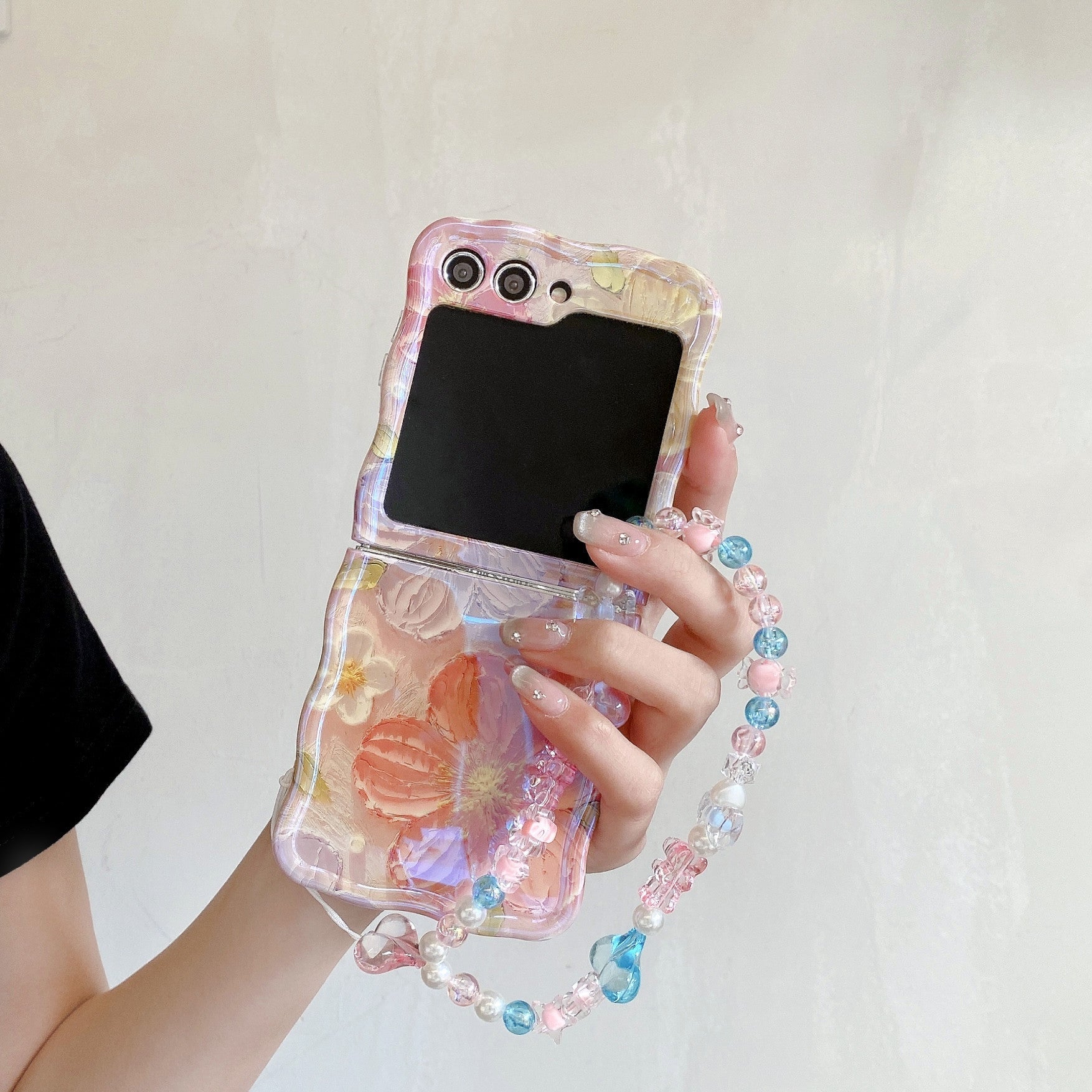 Peeperly Artistic Camellia Blooms Case with Charm - Samsung - view 6