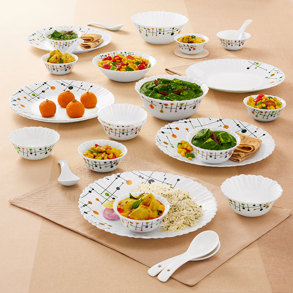 My Borosil Larah by Borosil, Matrix Dinner Set