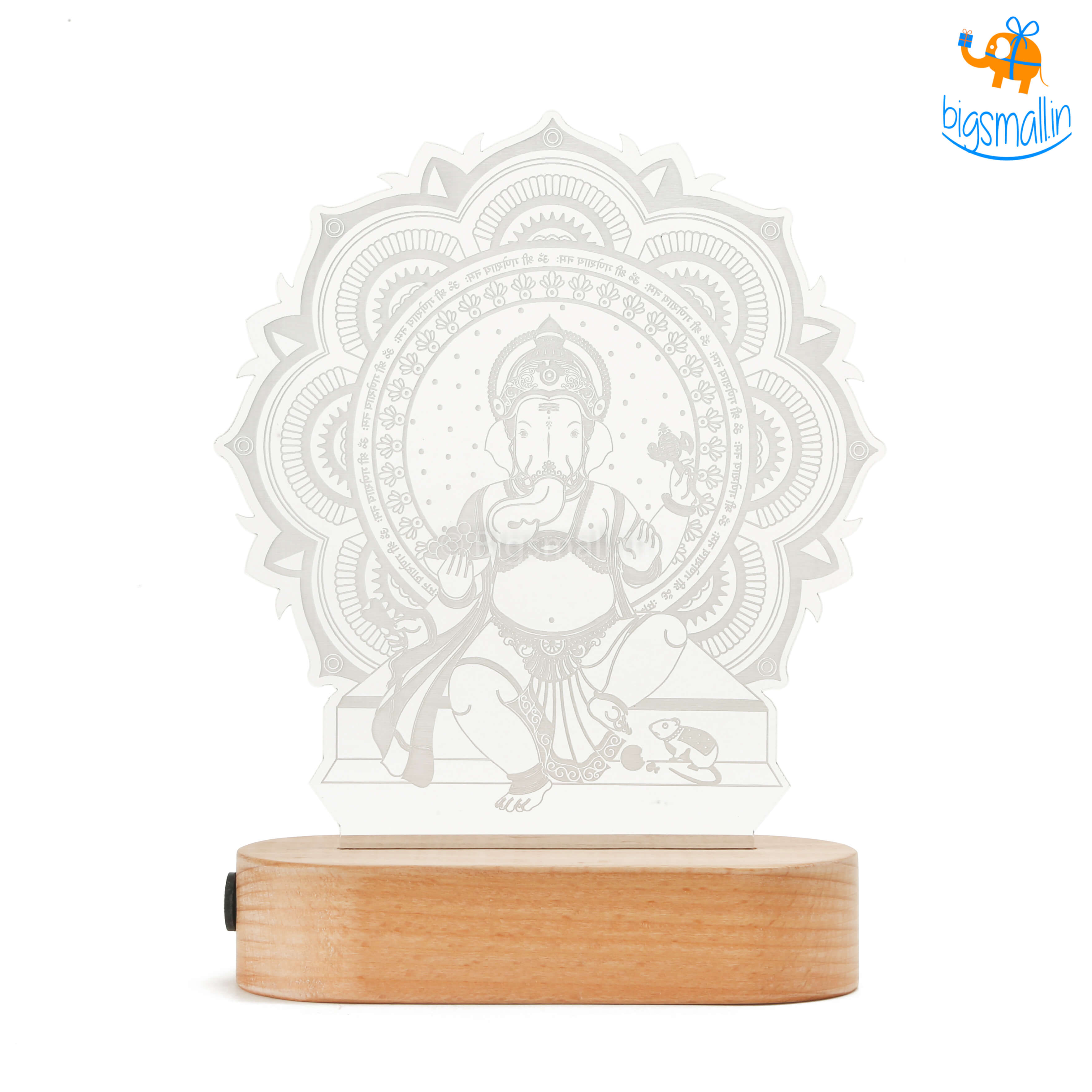 India Vibes Ganesha Hologram Lamp - view 3