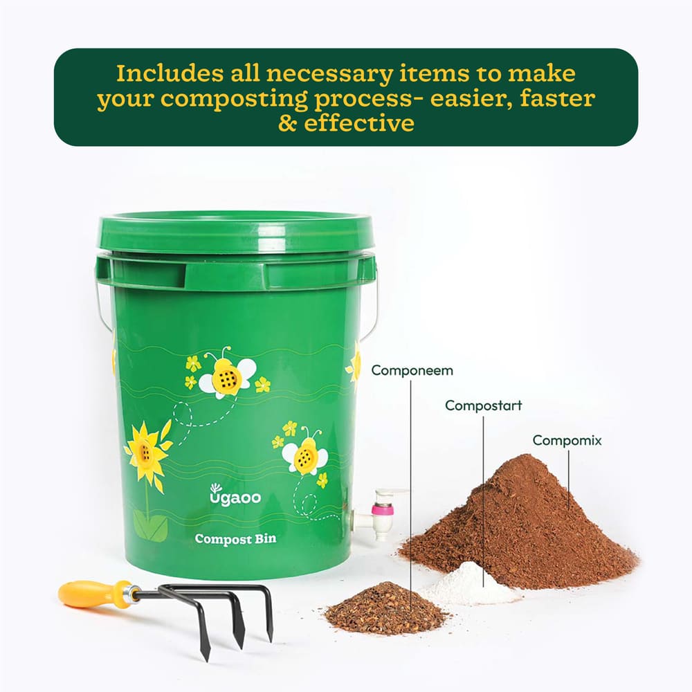Ugaoo Home Compost Bin Kit - 20 Liter - view 3