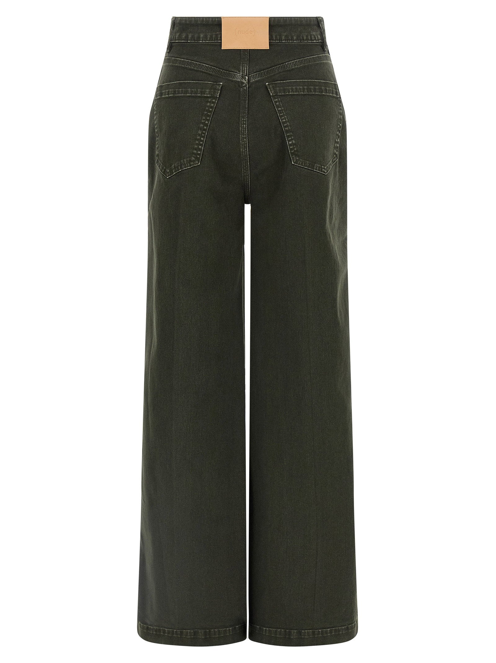 Nude Wide Leg Jeans – 98% cotton, 2% elastane - view 2