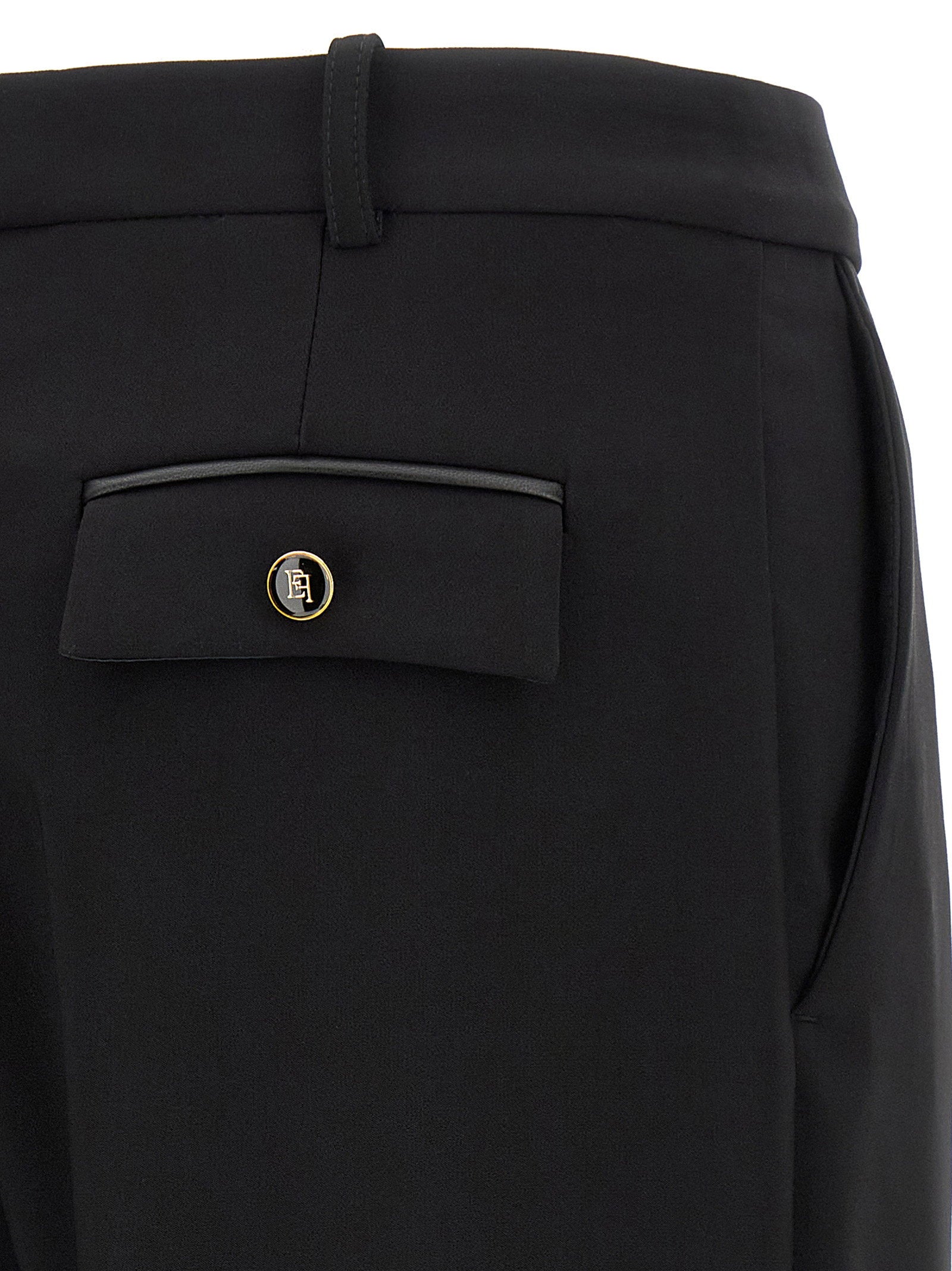Elisabetta Franchi Fluid Cady Pants - view 4