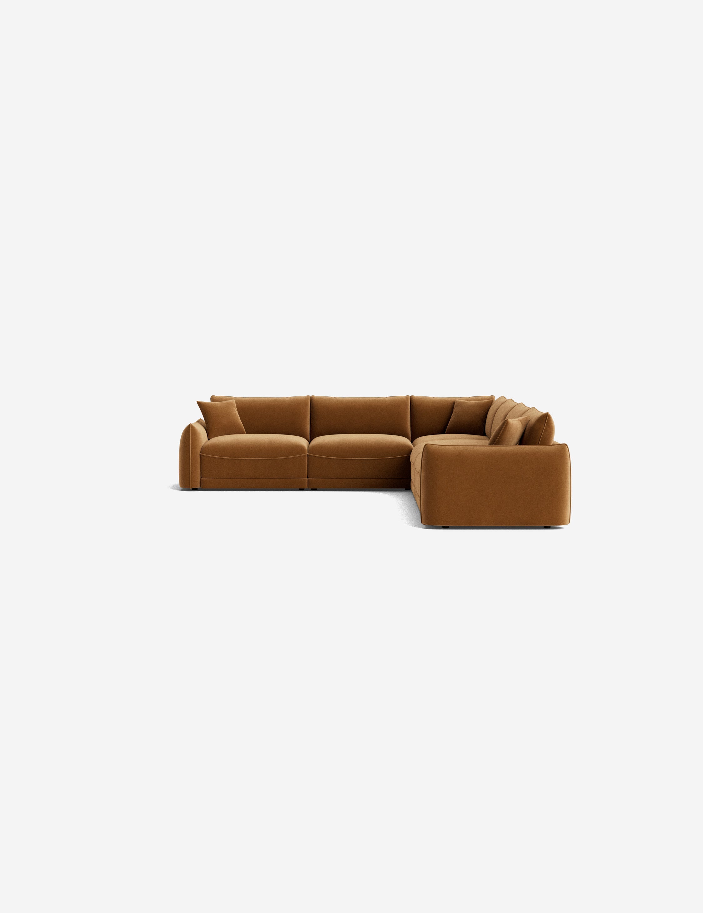 Lulu and Georgia Balmer Modular Corner Sectional Sofa - view 38