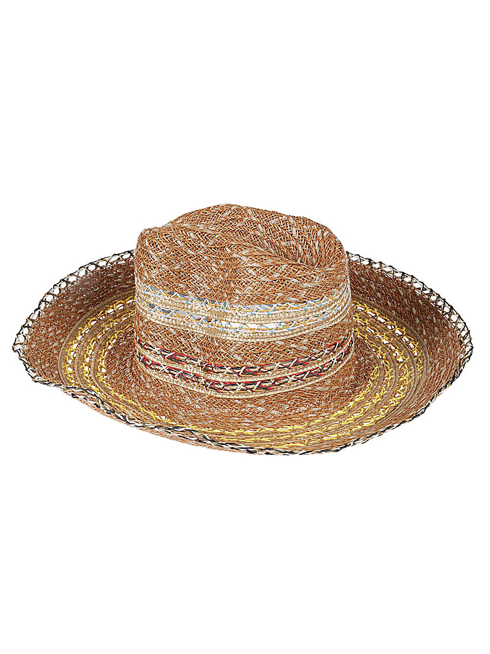 Exquisite J Raffia Fedora hat - view 2
