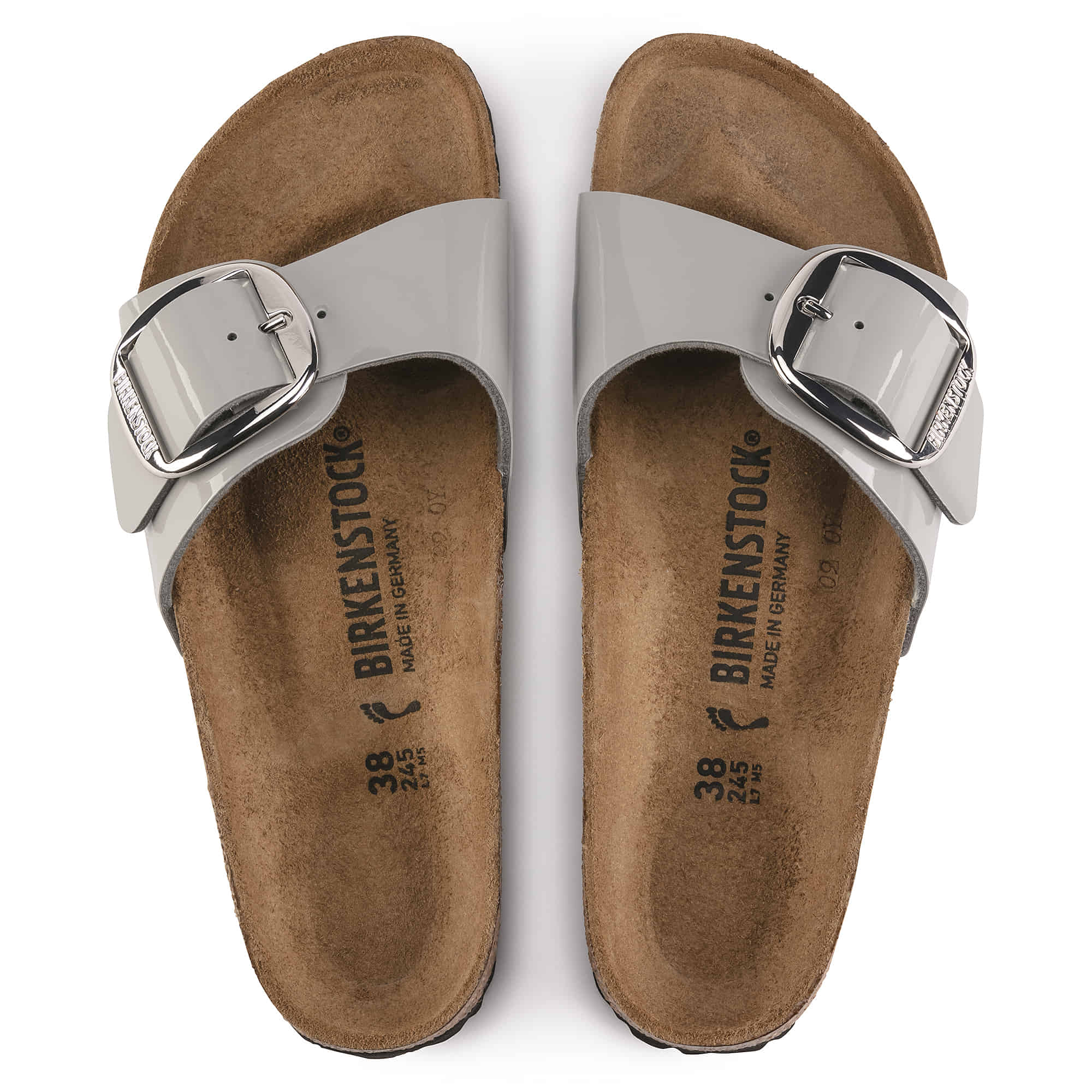 Birkenstock Madrid Big Buckle Birko-Flor Patent - view 2