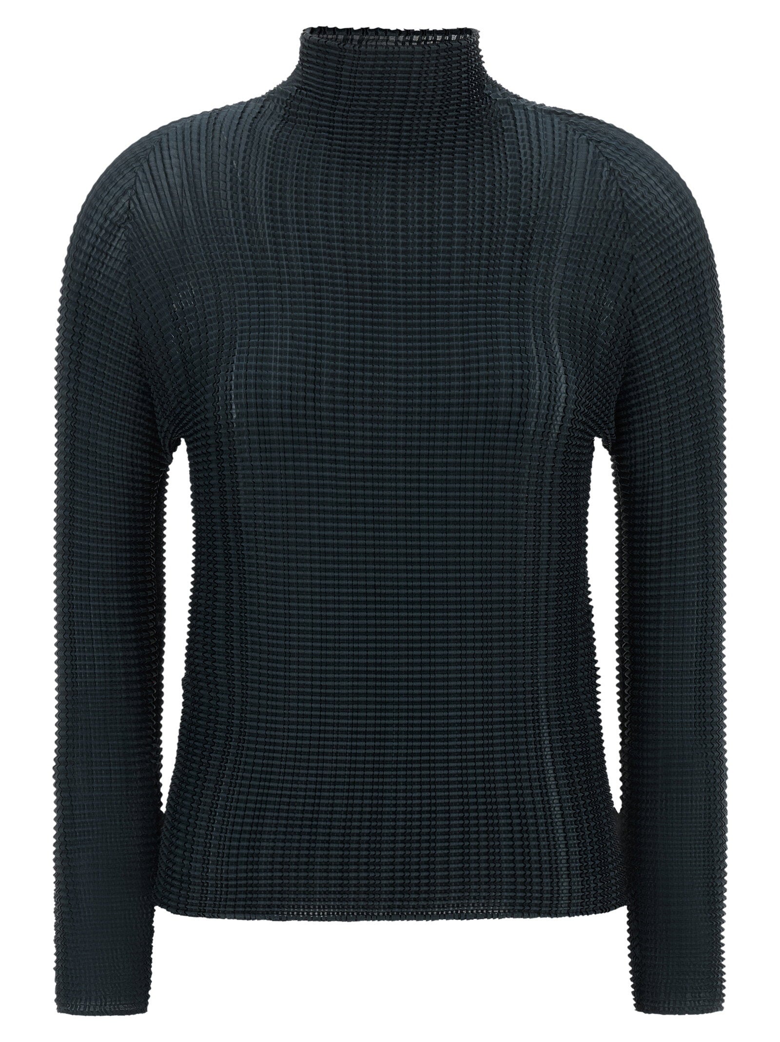 Issey Miyake Wooly Pleats-68 Blouse – 100% polyester