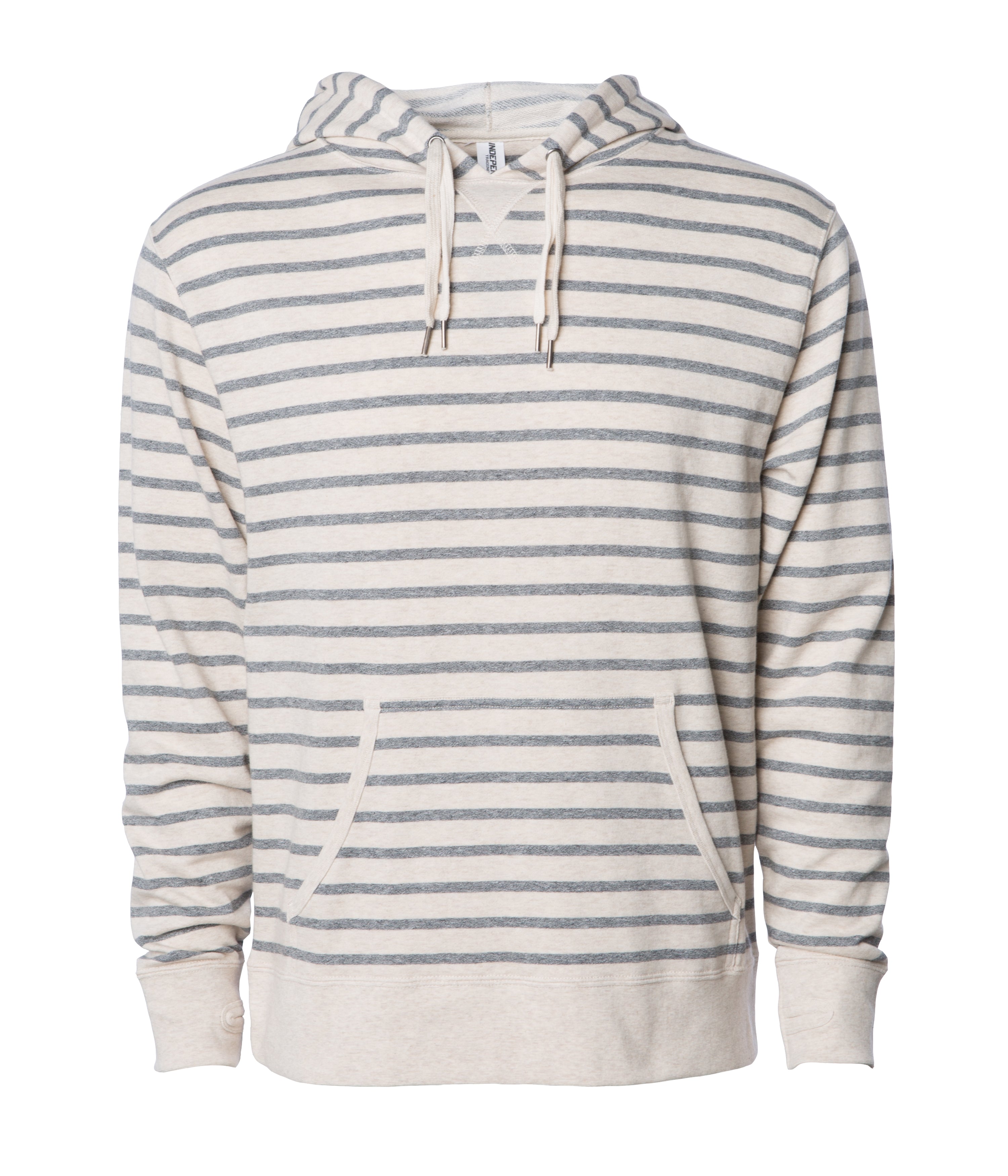Independent Trading Company Unisex Heather French Terry Hooded Pullover