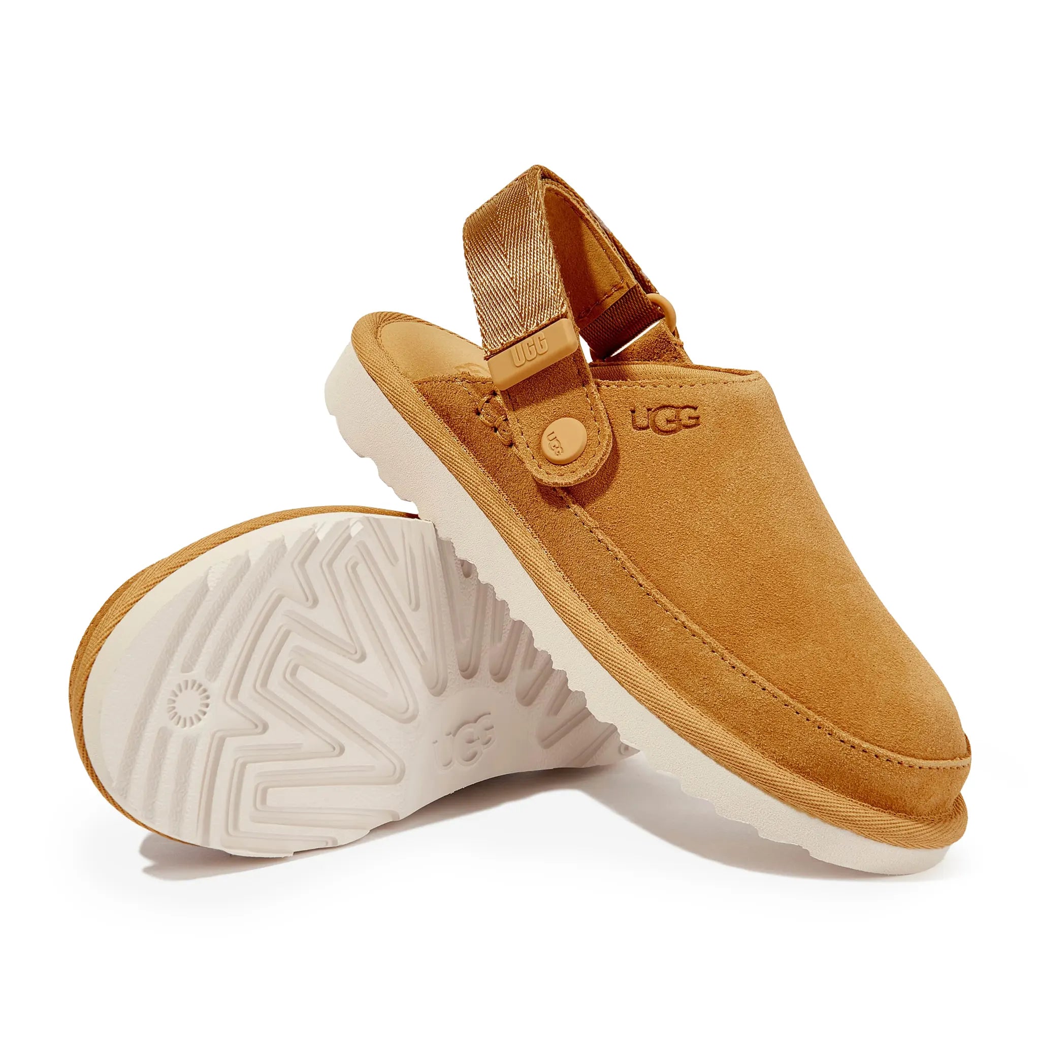 UGG Goldenstar Girls Brown Clogs - view 2