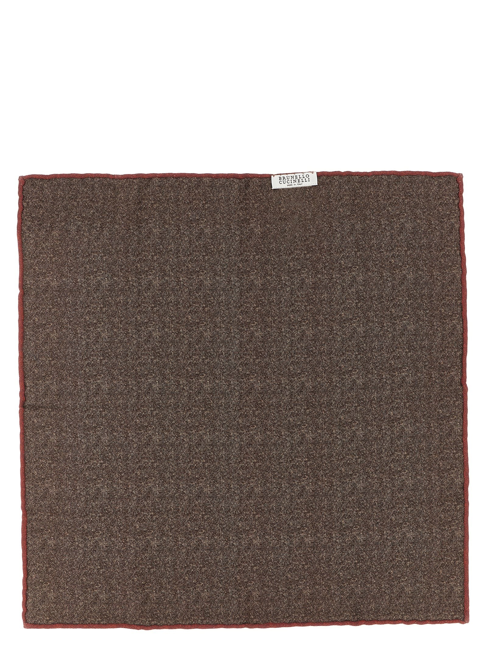 Brunello Cucinelli Double-face Pocket Clutch – 100% silk - view 2