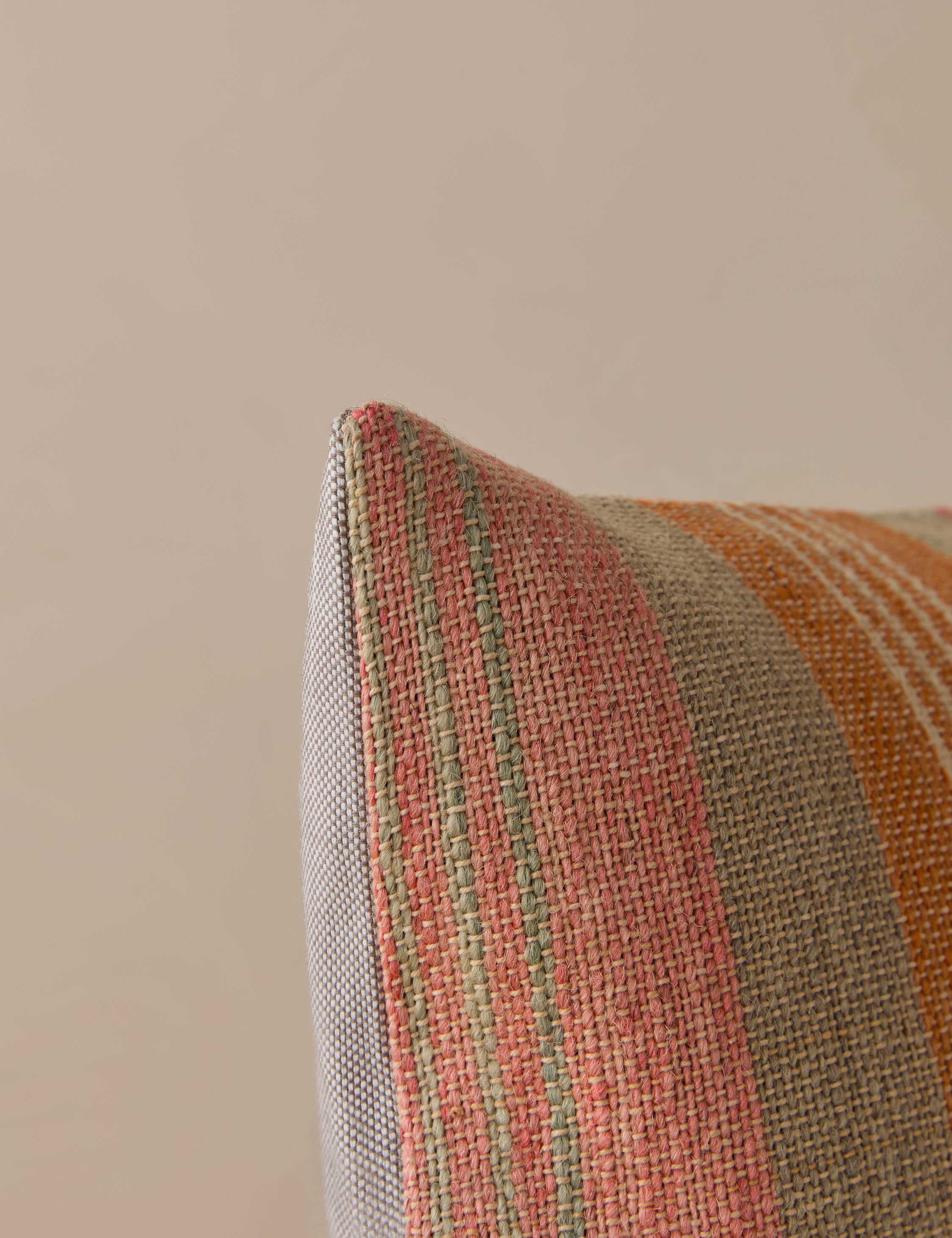 Lulu and Georgia Vintage Lumbar Pillow No. 344, 12" x 20" - view 2