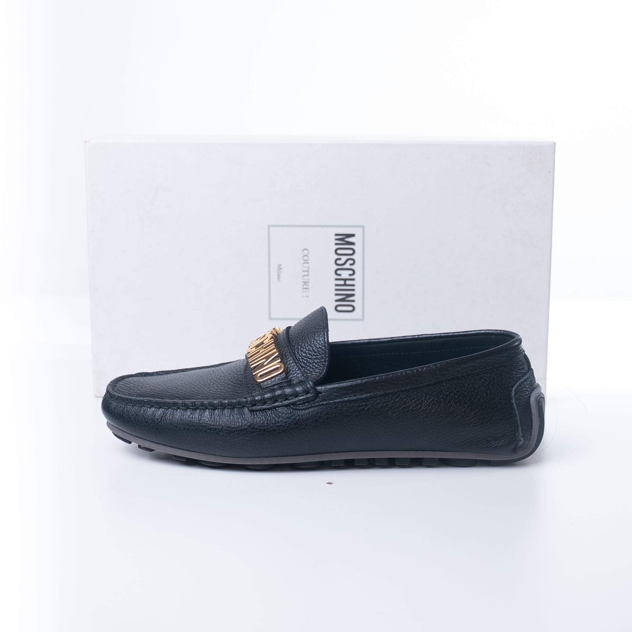 Moschino Couture Leather Shoes - view 6