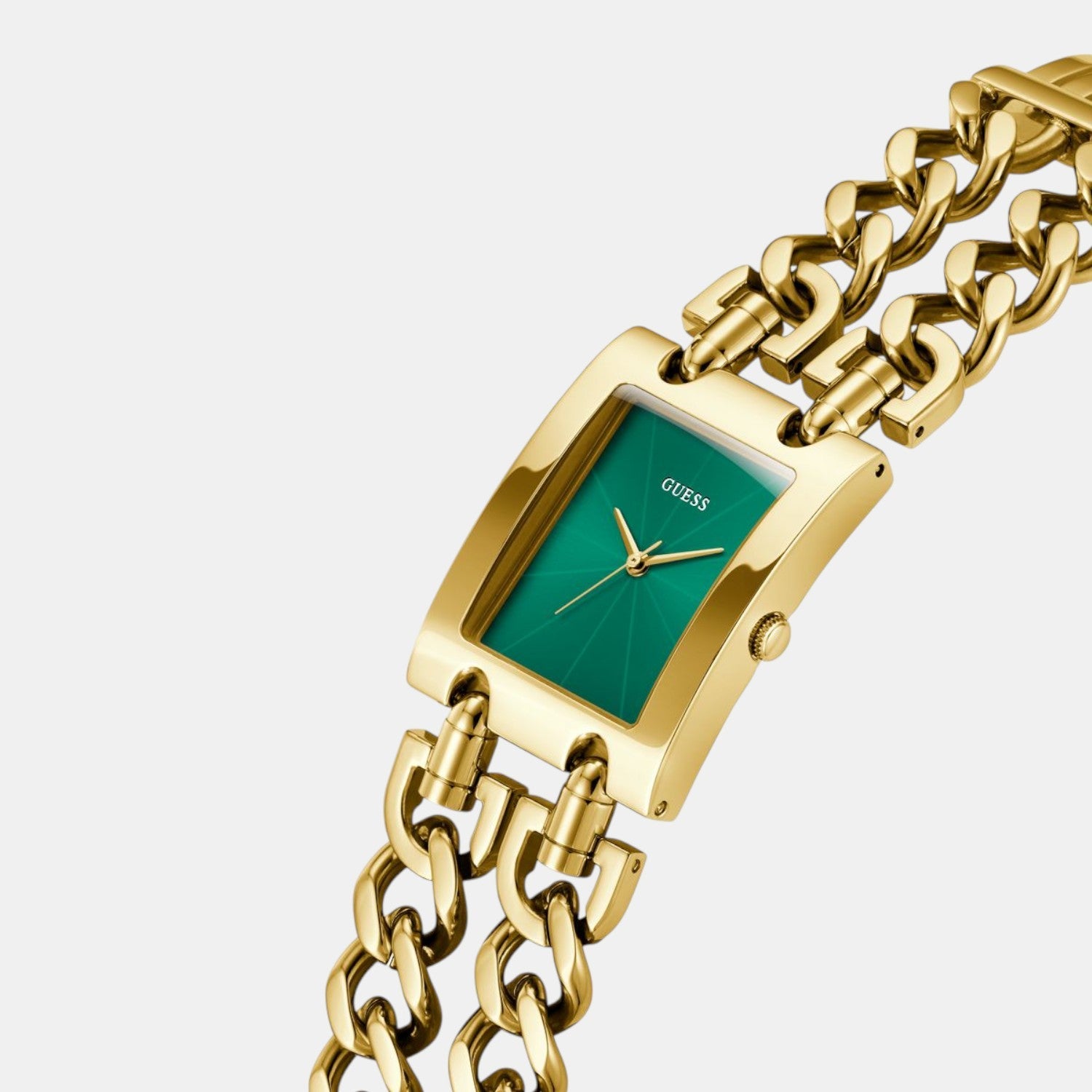 Guess Trend Women Quartz Green Dial Analog Stainless Steel Watch GW0740L2 - view 4
