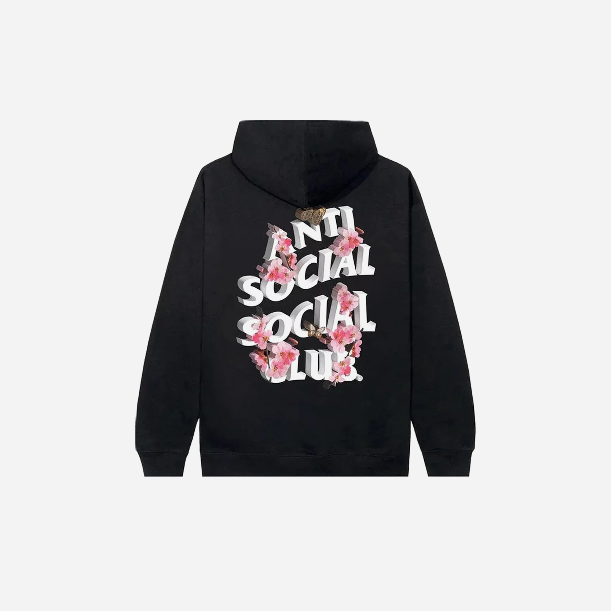 Anti Social Social Club Hoodie Kkoch Black - view 2