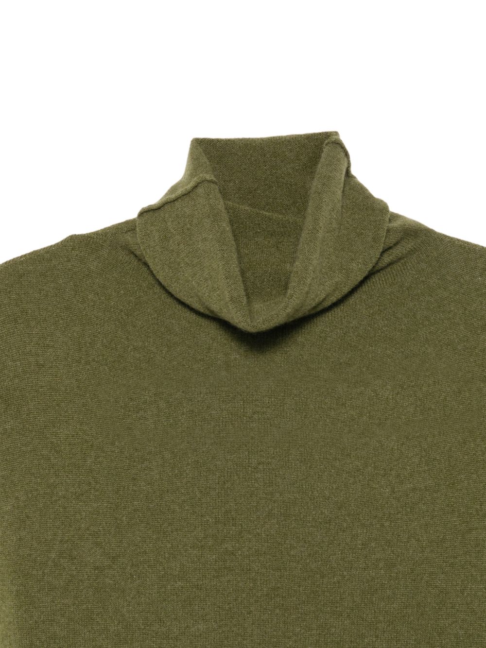 CT PLAGE Sweaters KAKI – 100% Cashmere - view 2