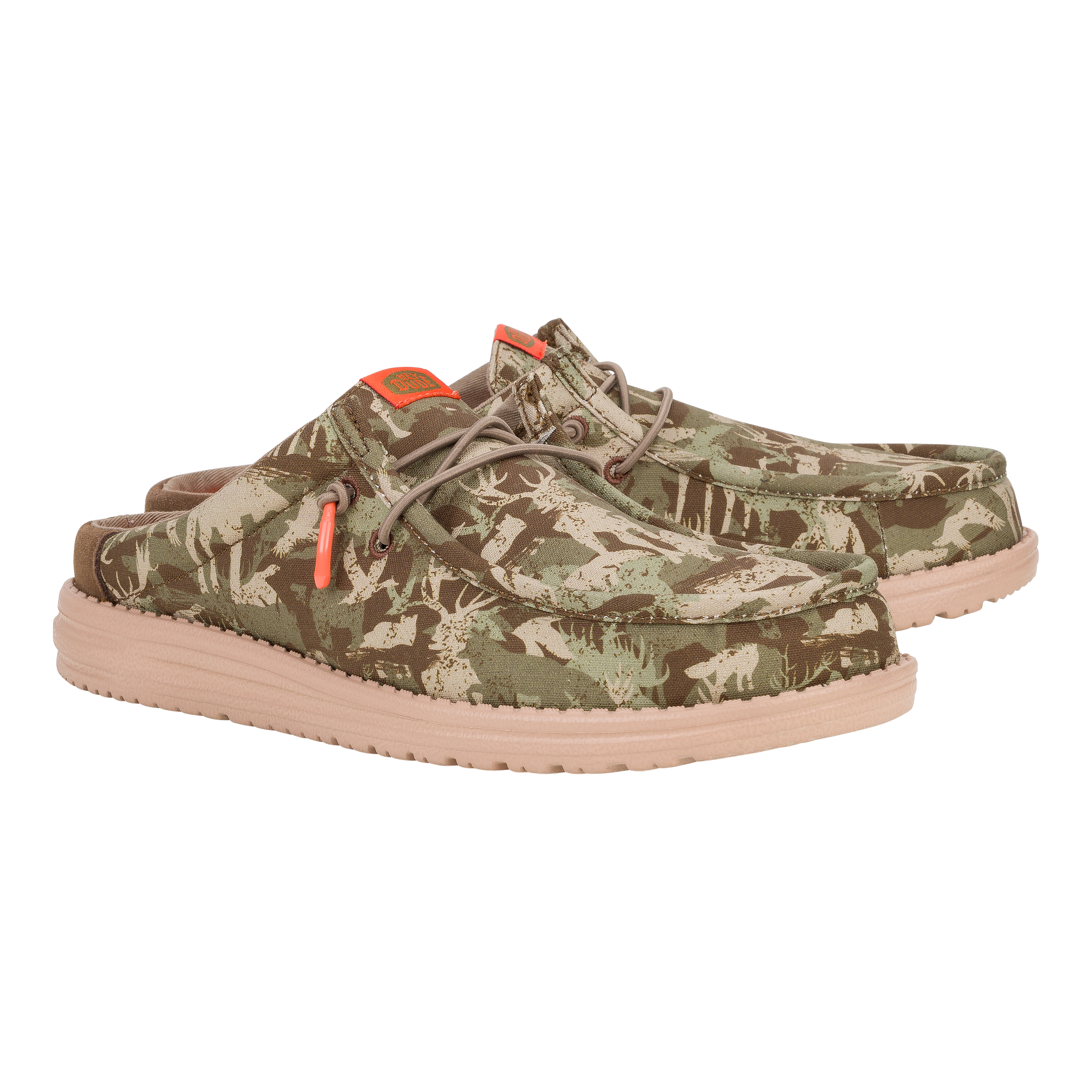 HEYDUDE shoes Wally Slip Hunt Camo - Dusty Olive - view 2