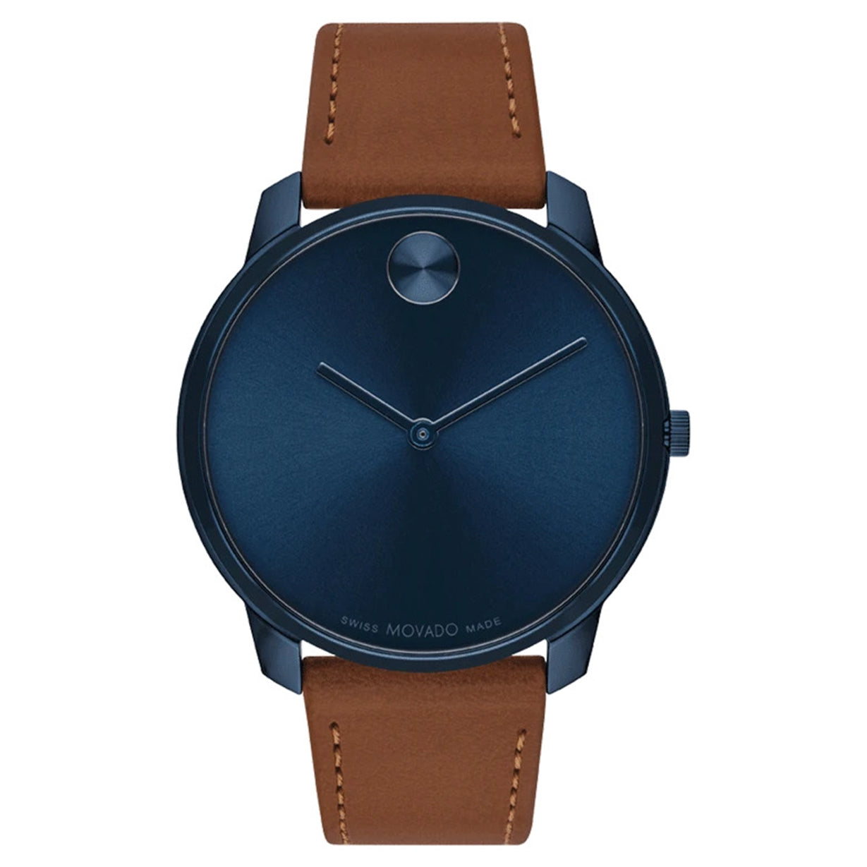 Movado Bold Thin Blue Dial Men 42mm - view 3
