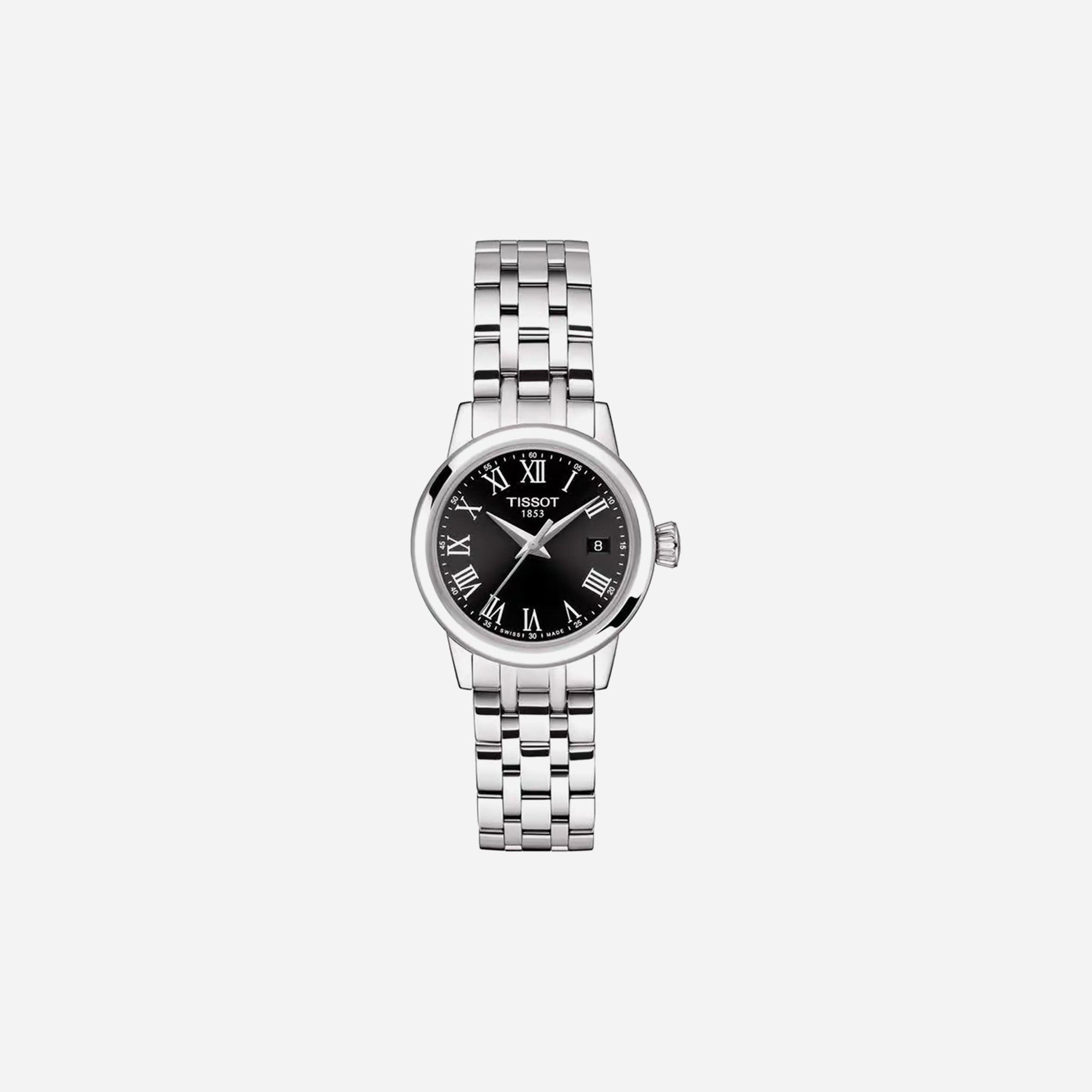 Tissot Classic Dream Lady Black Dial 28mm Stainless Steel Quartz Watch