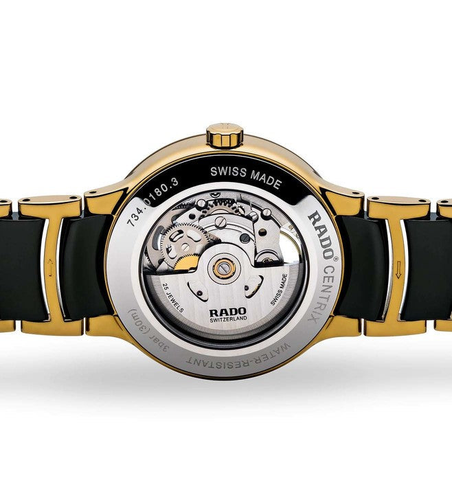 Rado Centrix Black Dial Unisex 38mm - view 2