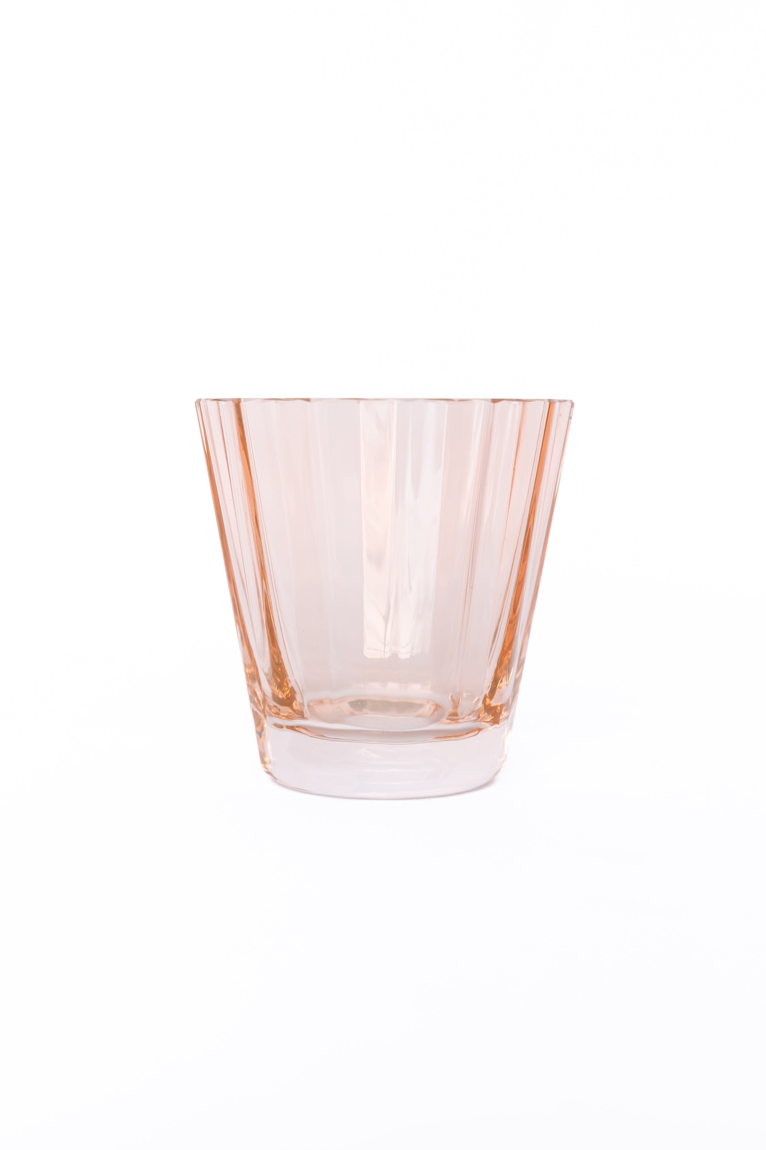 Estelle Colored Glass Estelle Colored Sunday Low Balls - Set of 2 {Blush Pink} - view 8