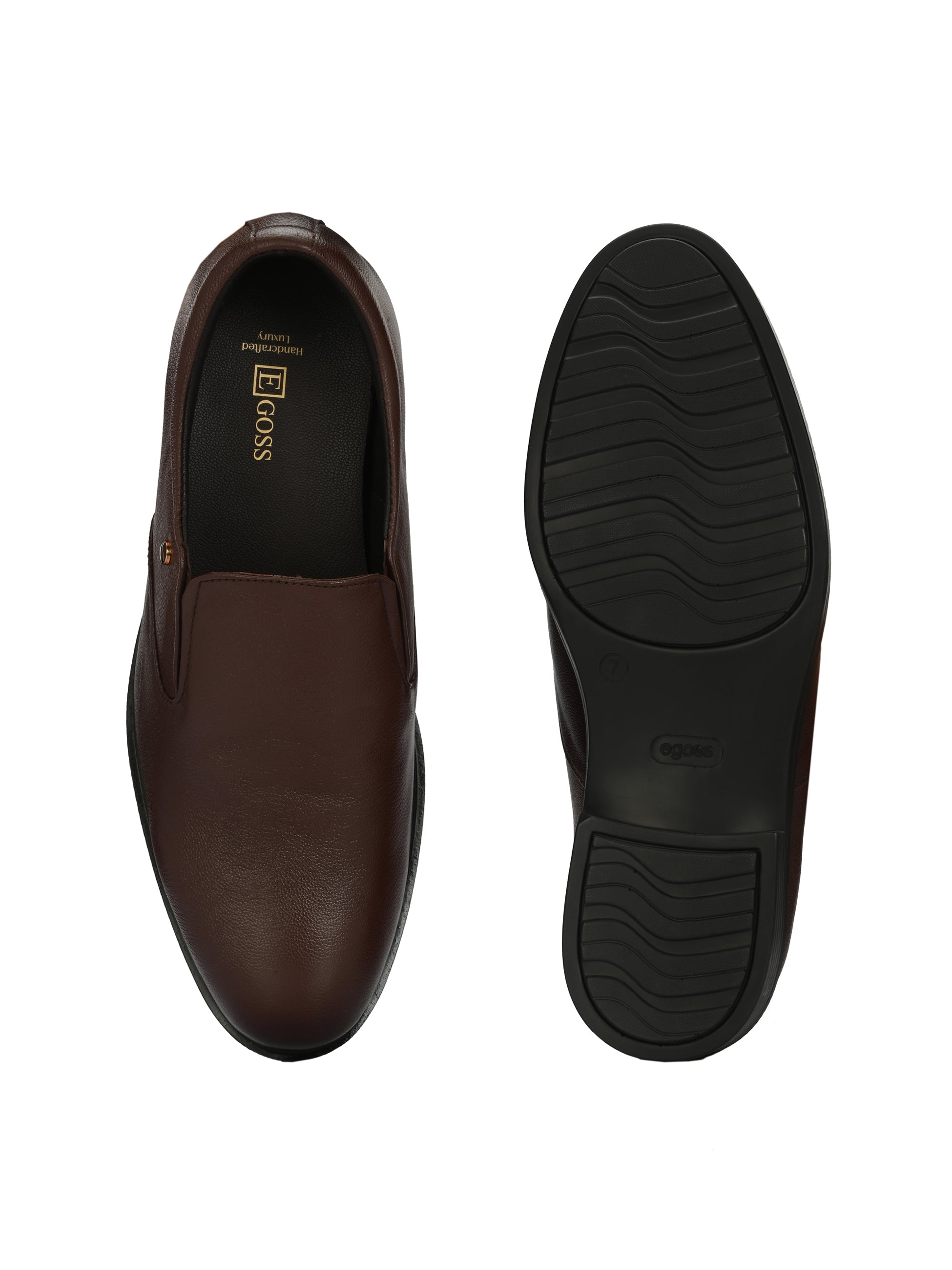 Egoss Shoes Egoss Formal Slip-On Shoes For Men - view 7