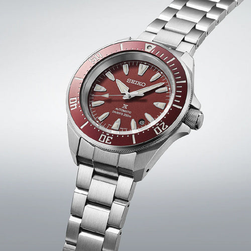 Seiko Prospex 4R Red Shog-urai Diver's Red Dial Men 41.7mm SRPL11K1 - view 2