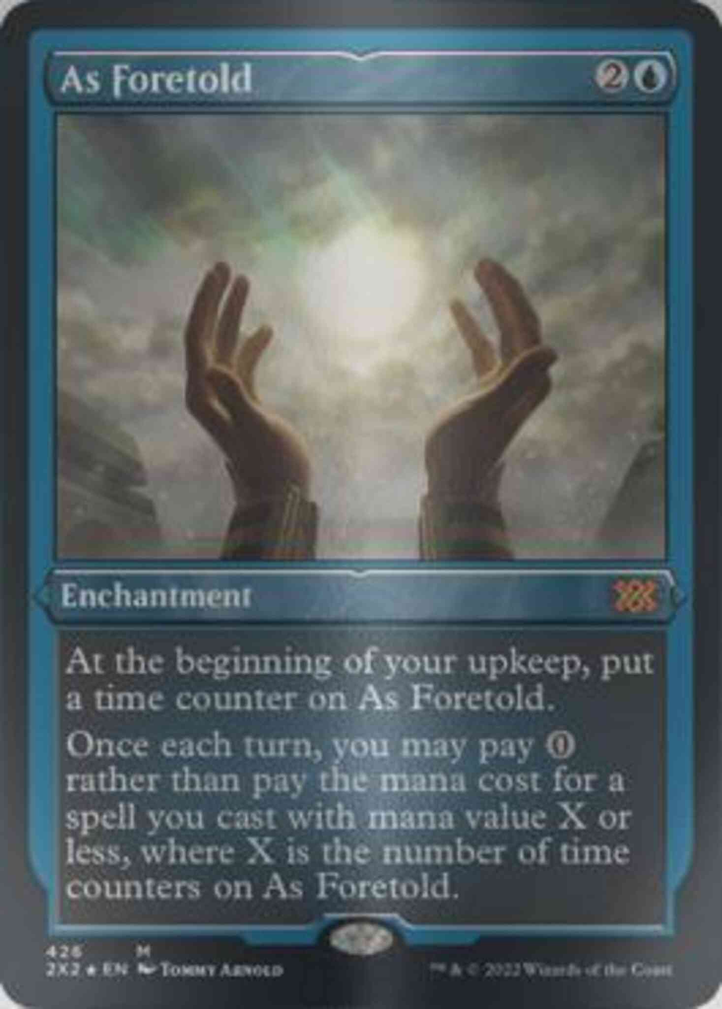 As foretold 426 – Magic As Foretold [426] [Double Masters 2022] [Etched Foil]