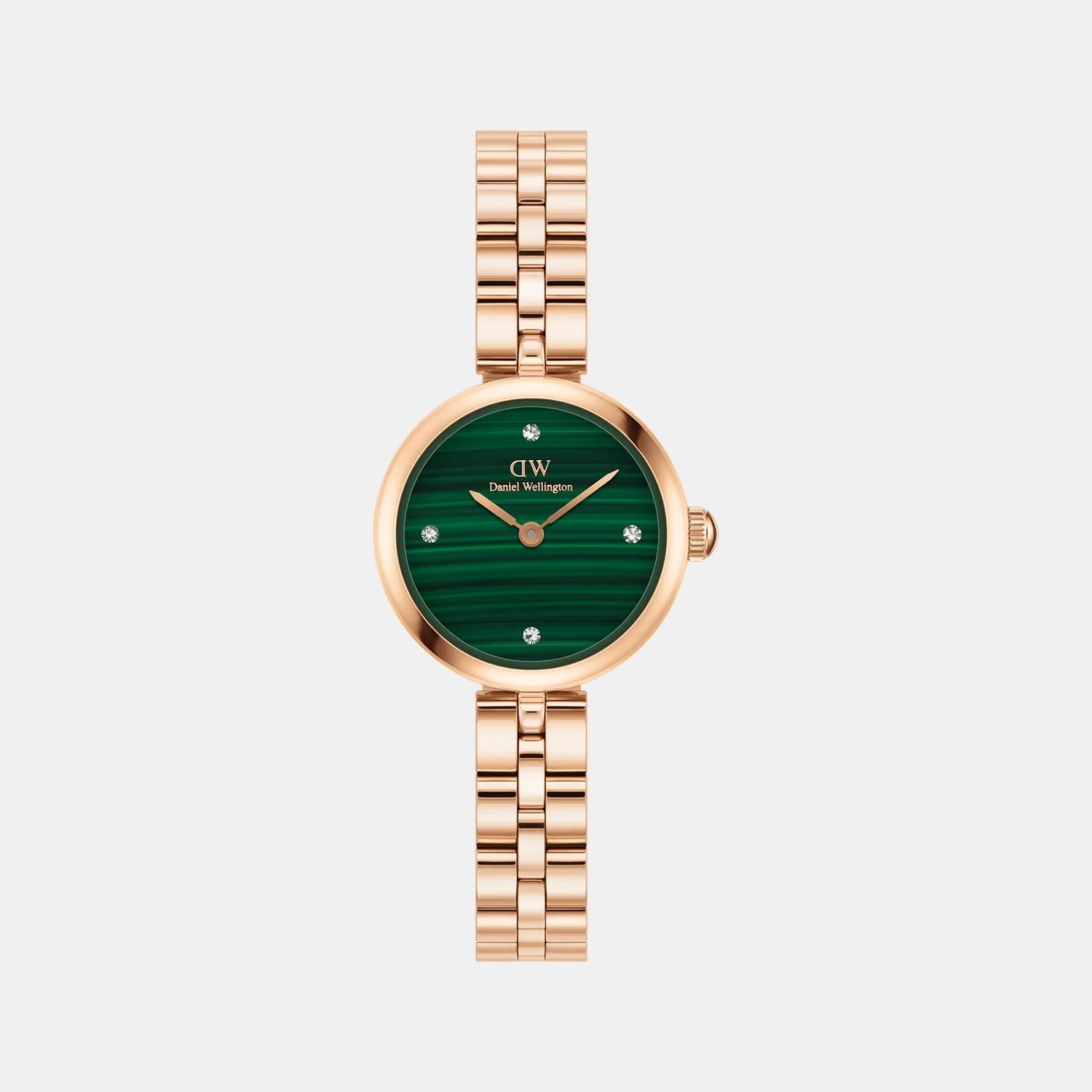 Daniel Wellington Elan Jewelry Women Quartz Green Dial Analog Stainless Steel Watch DW00100721K