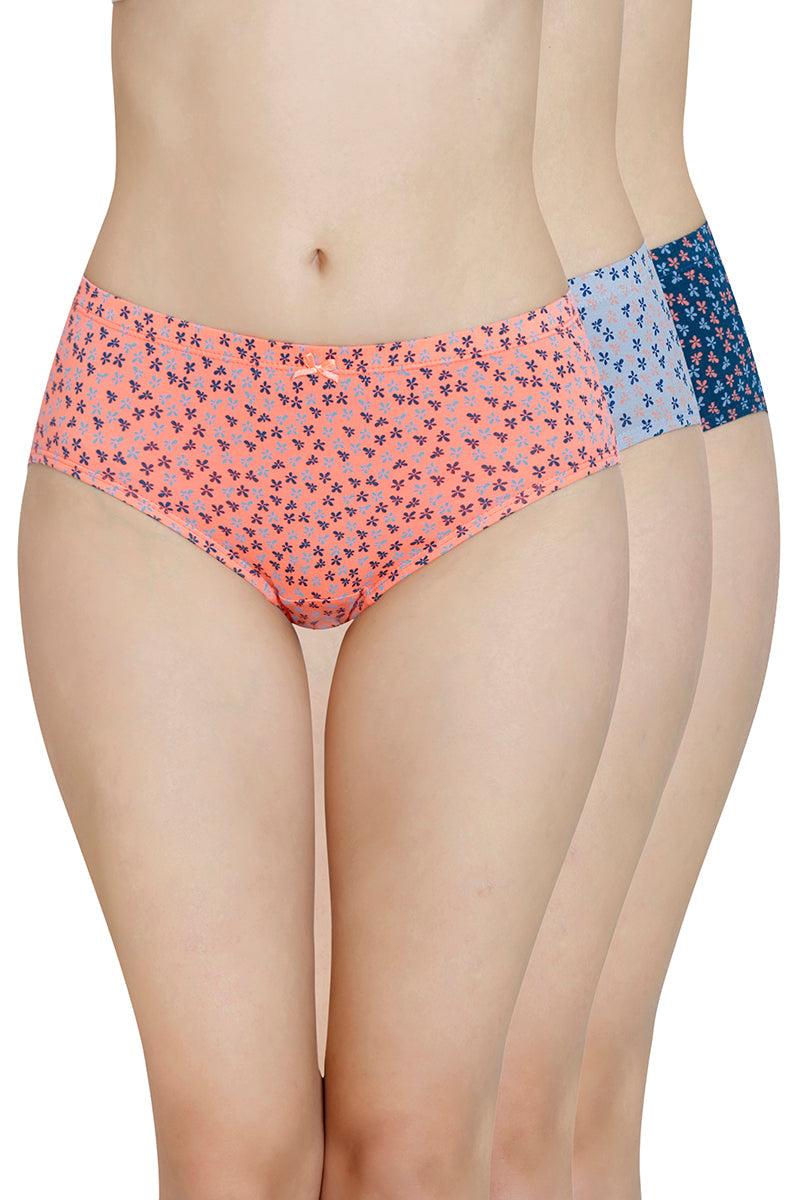 Amante Inner Elastic Waistband Hipster Panty (Pack of 3)