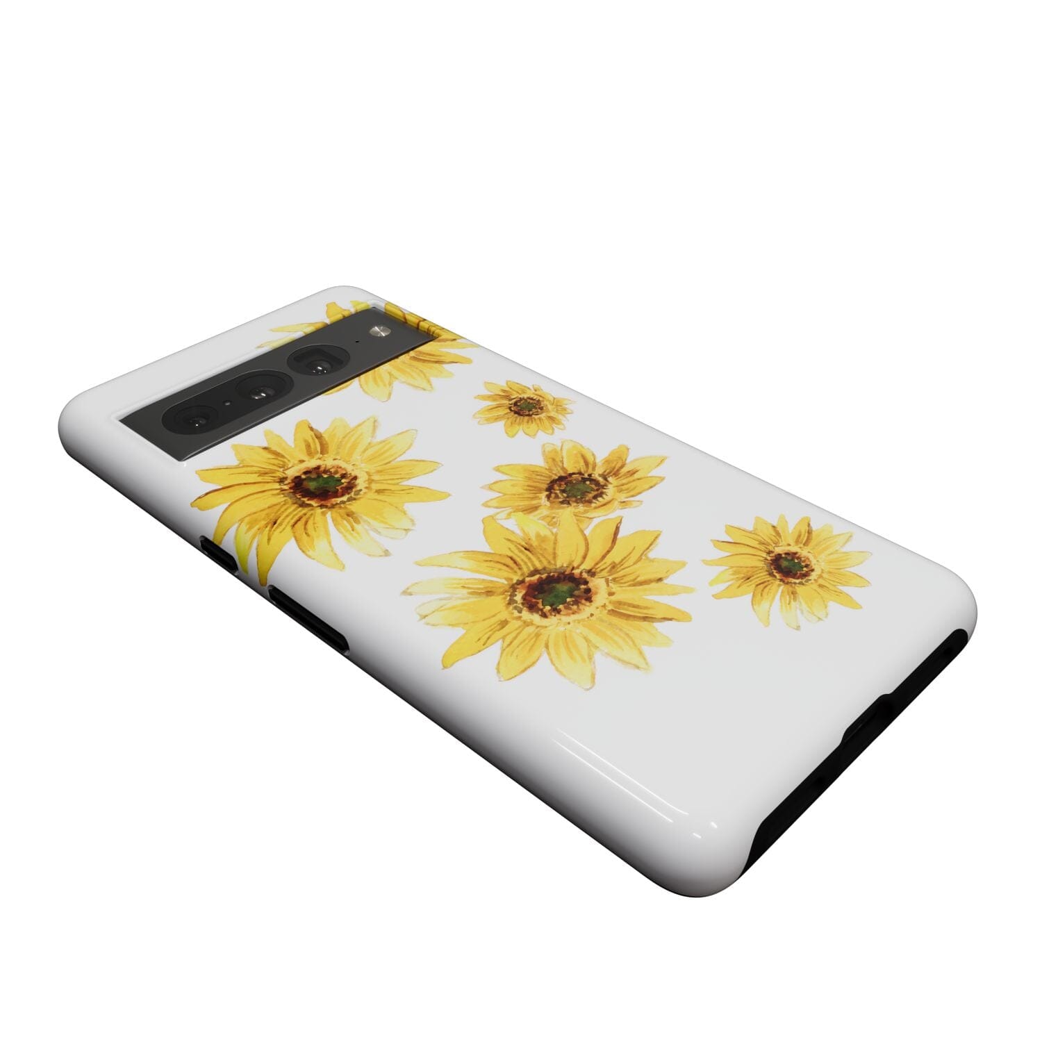 Casetry Golden Garden | Yellow Sunflower Floral Google Pixel Case - view 11