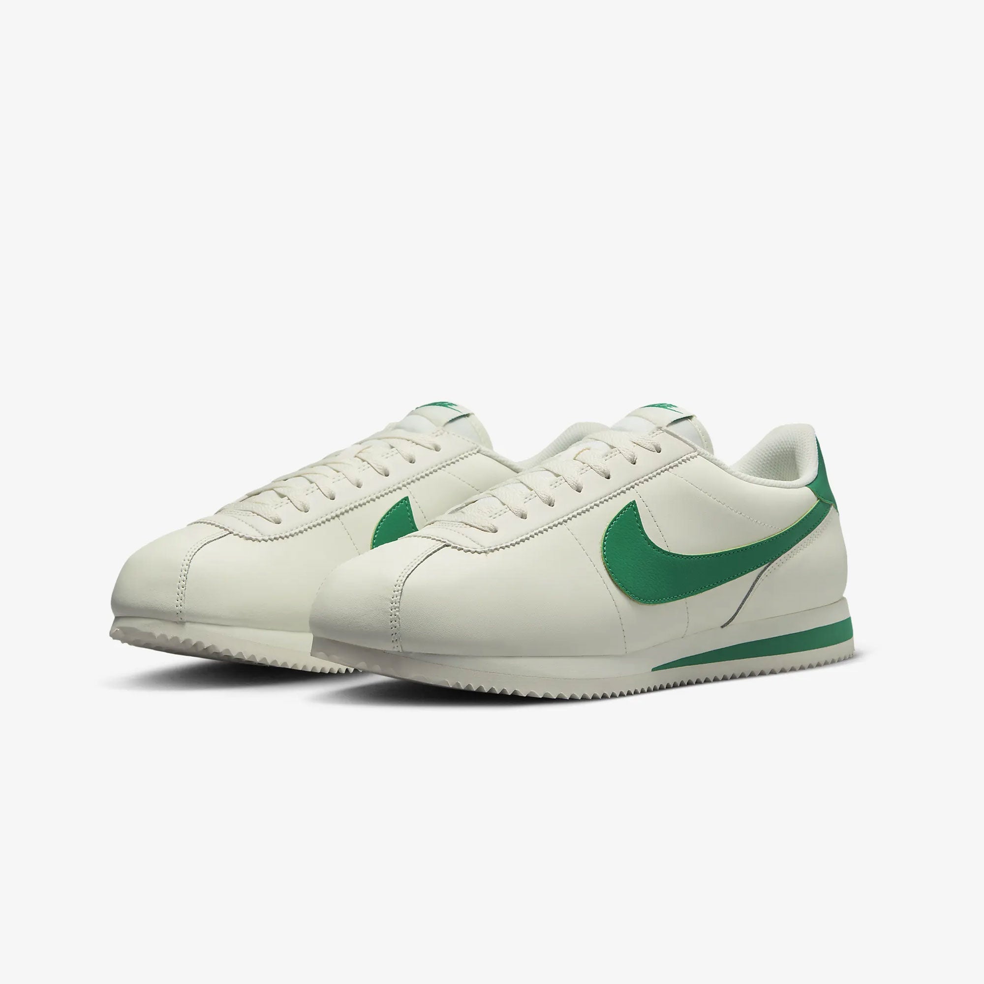 Nike | CORTEZ { SAIL/STADIUM GREEN - view 2