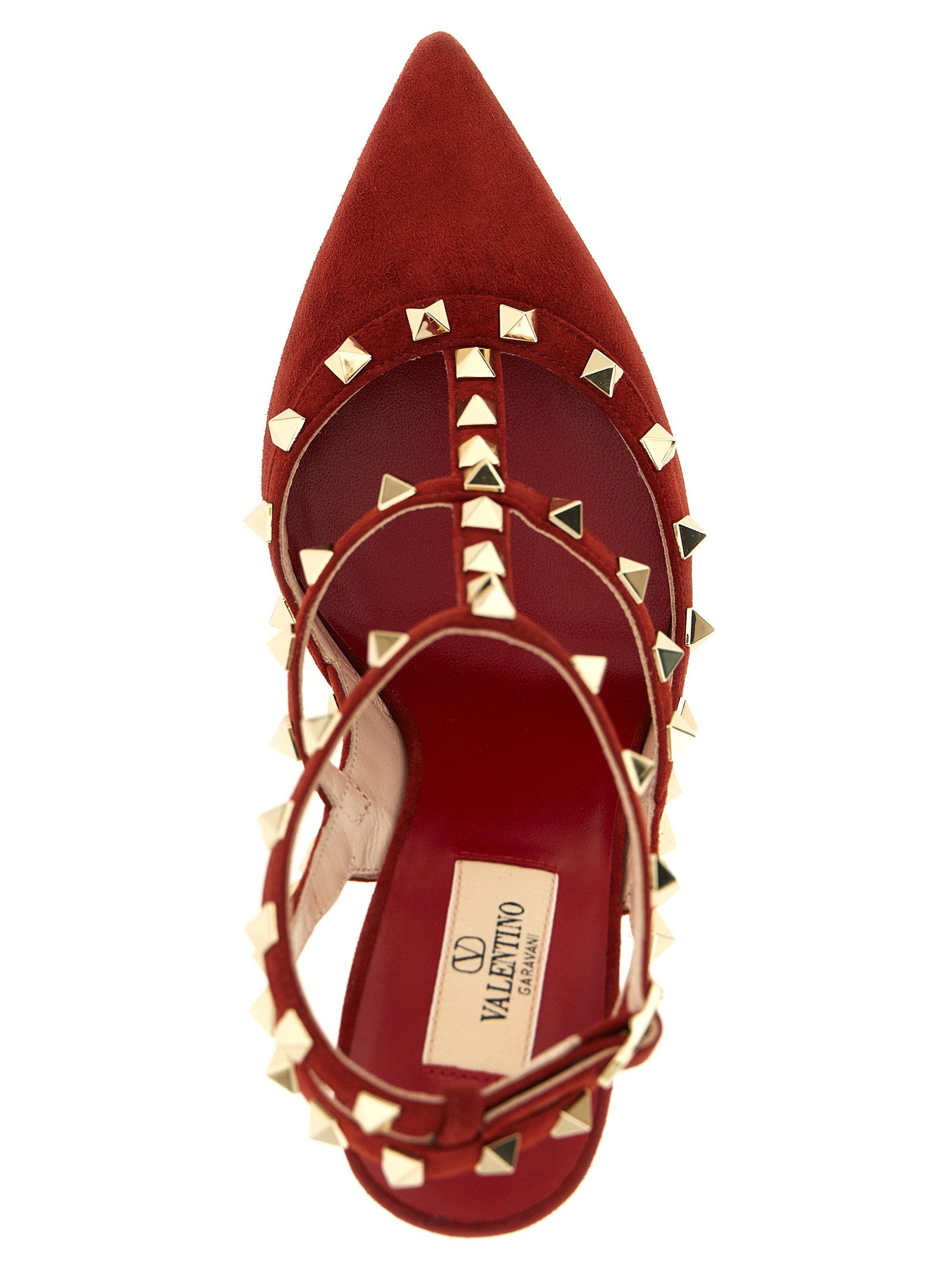 Valentino Garavani Rockstudankle Strap Pumps - view 4