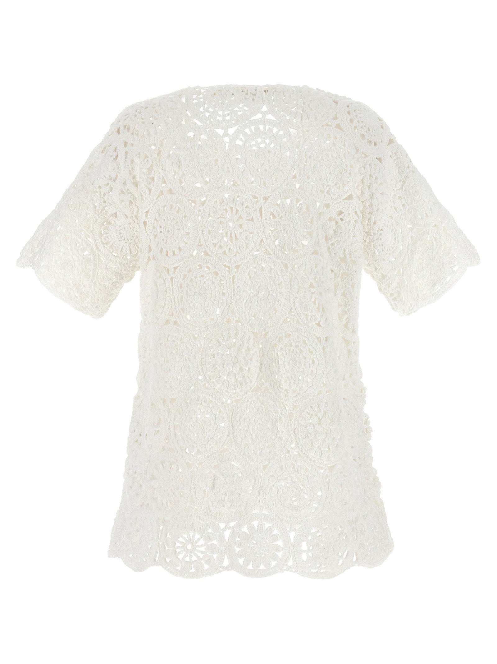 Comme Des Garcons Macramé T-shirt – 100% cotton - view 2