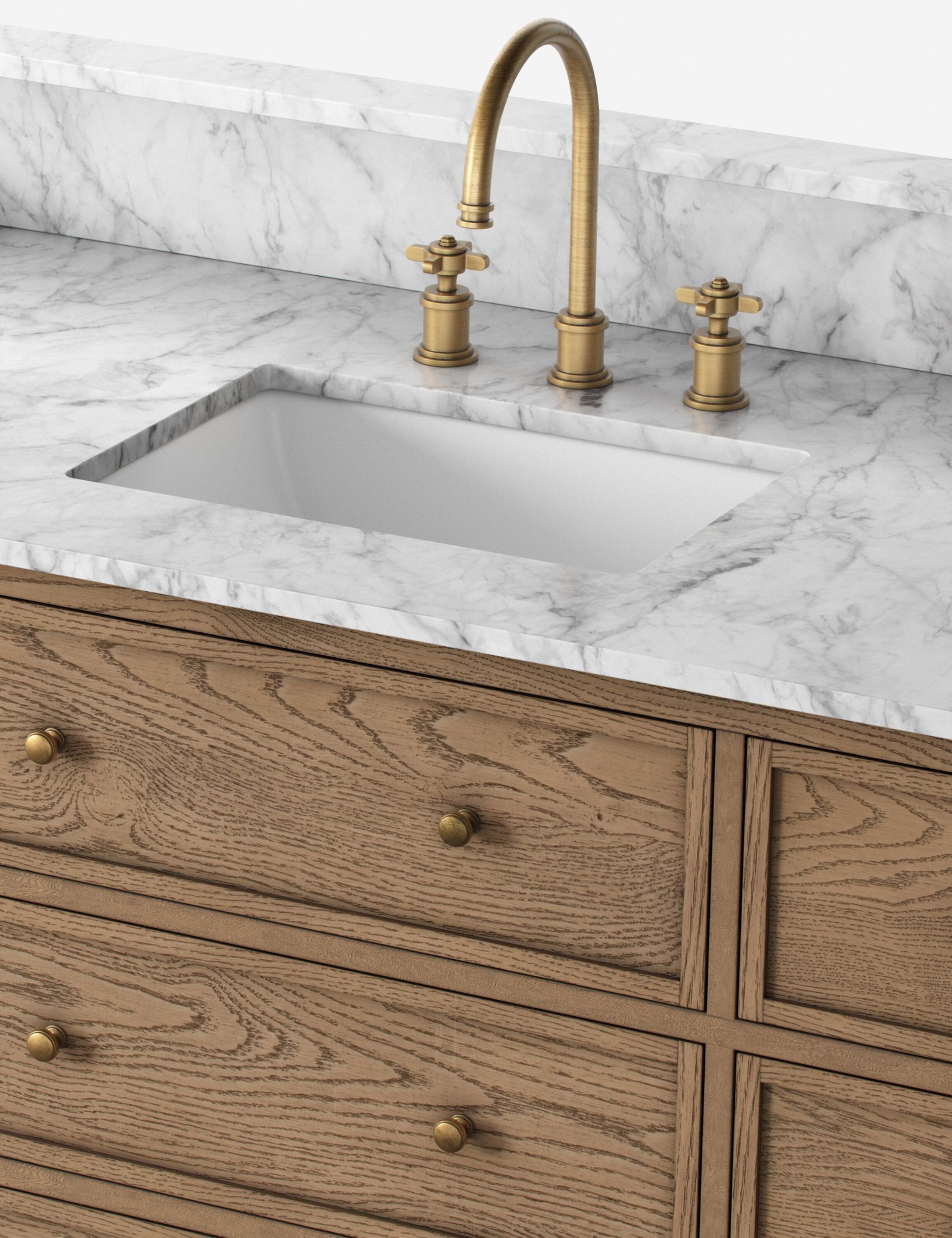 Lulu and Georgia Elliston Bath Vanity by Amber Lewis x Four Hands - view 15
