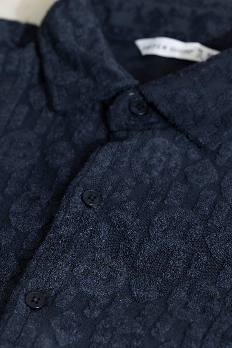 SNITCH Circle Diamond Navy Shirt - view 2