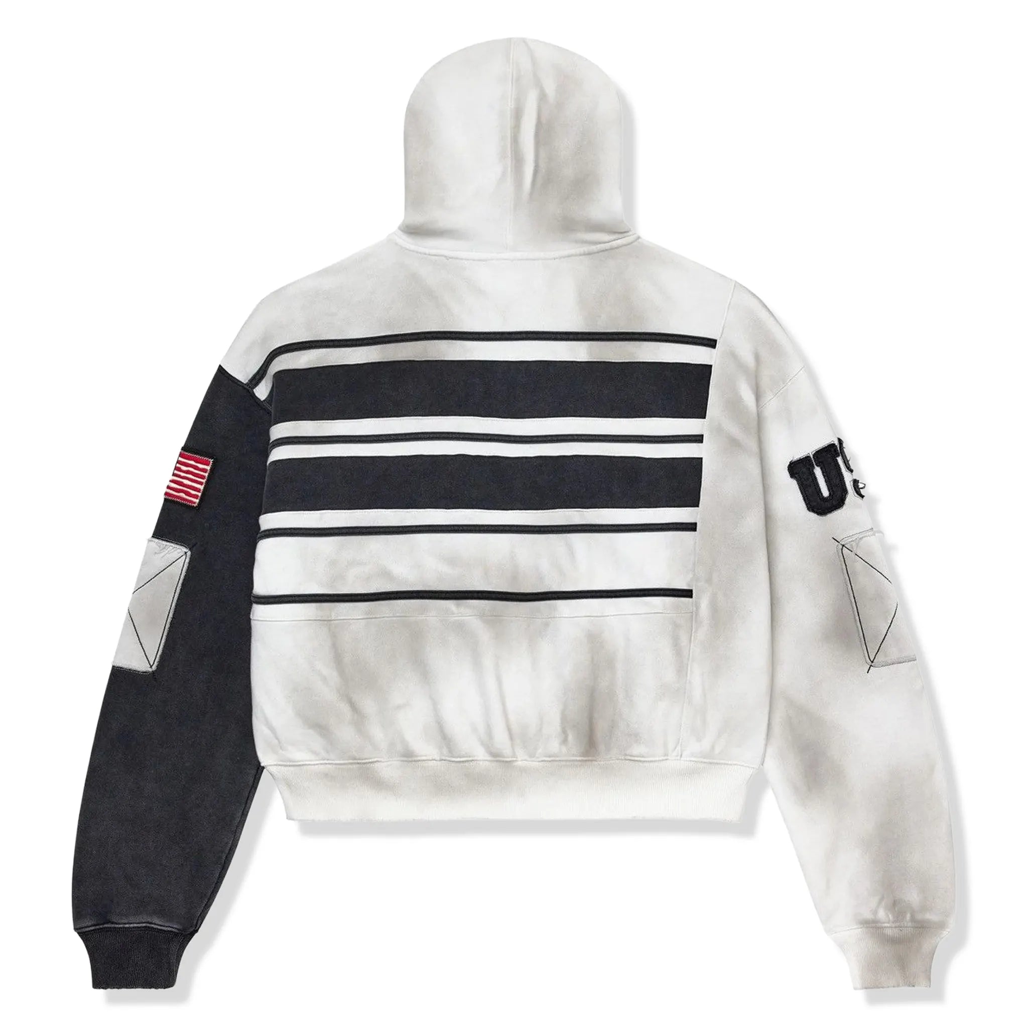 Vale Forever Valley Dreams Collage Mono Oreo Zip-Up Hoodie - view 2