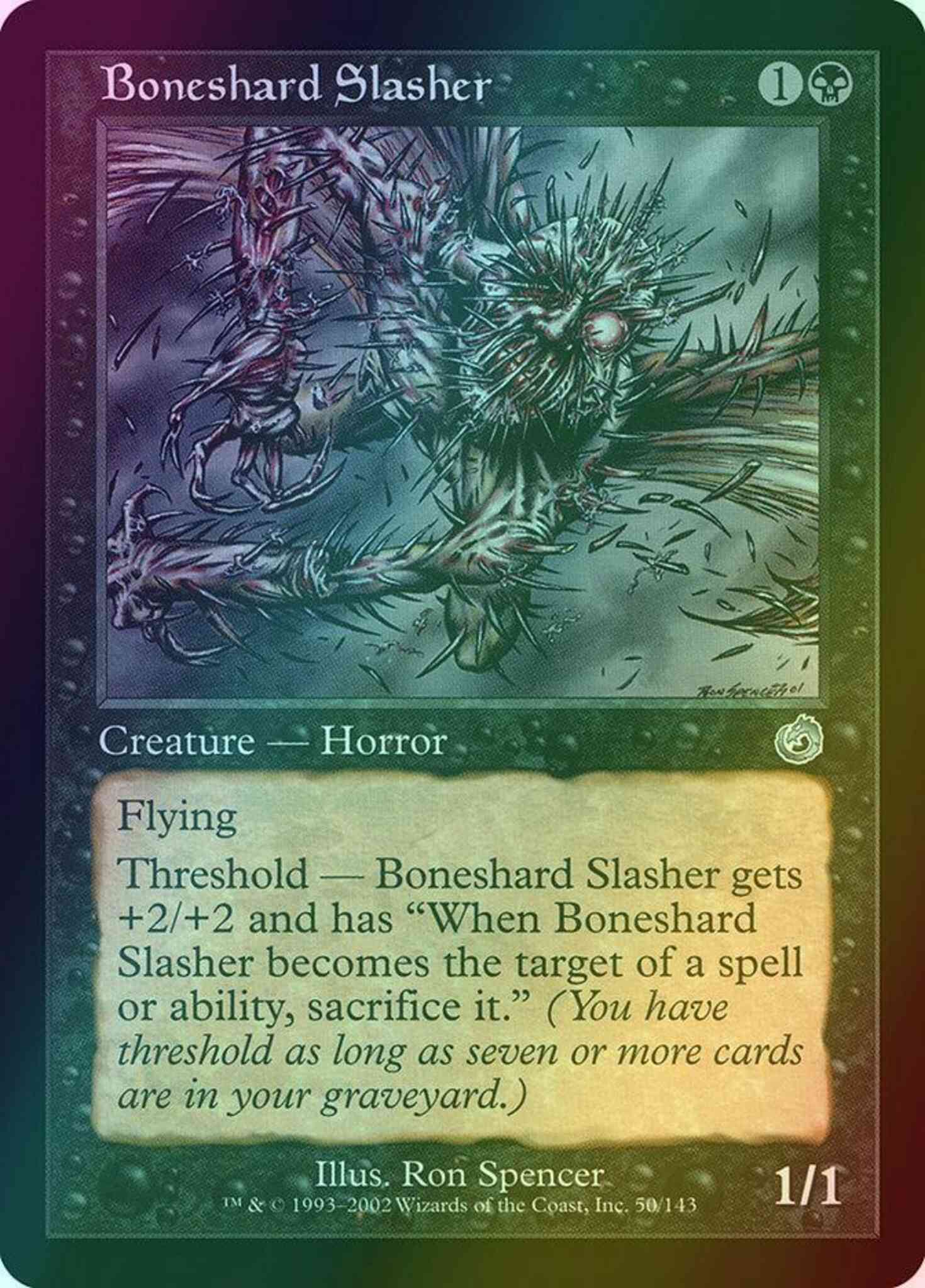 Boneshard slasher 50 – Magic Boneshard Slasher [50] [Torment] [Foil]