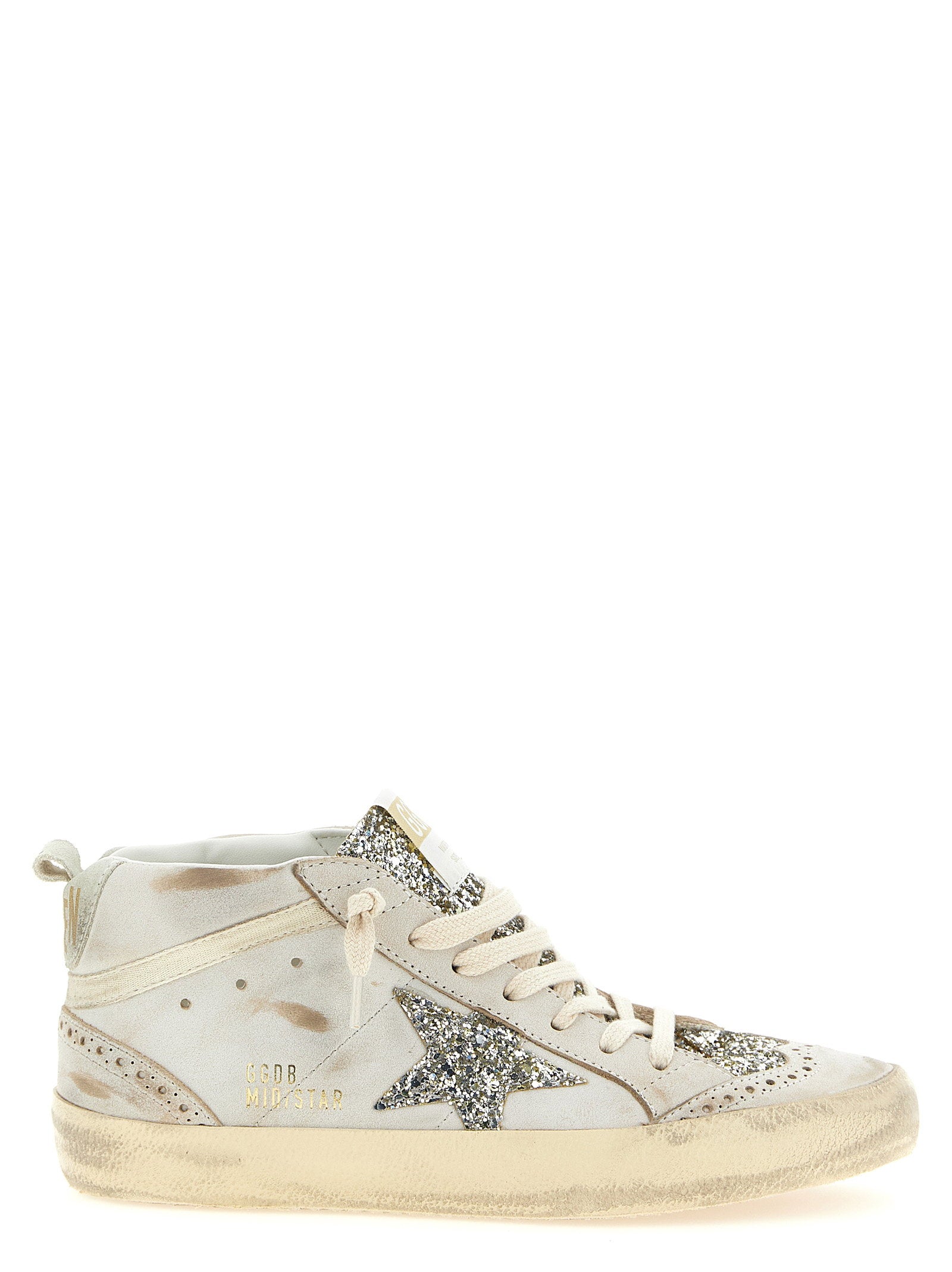 Golden Goose Mid Star Sneakers – 82% lh 12% pet 6% co