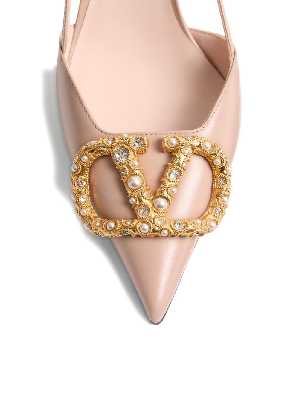 Valentino Garavani Vlogo Signature Slingback Décolleté In 80mm - view 5