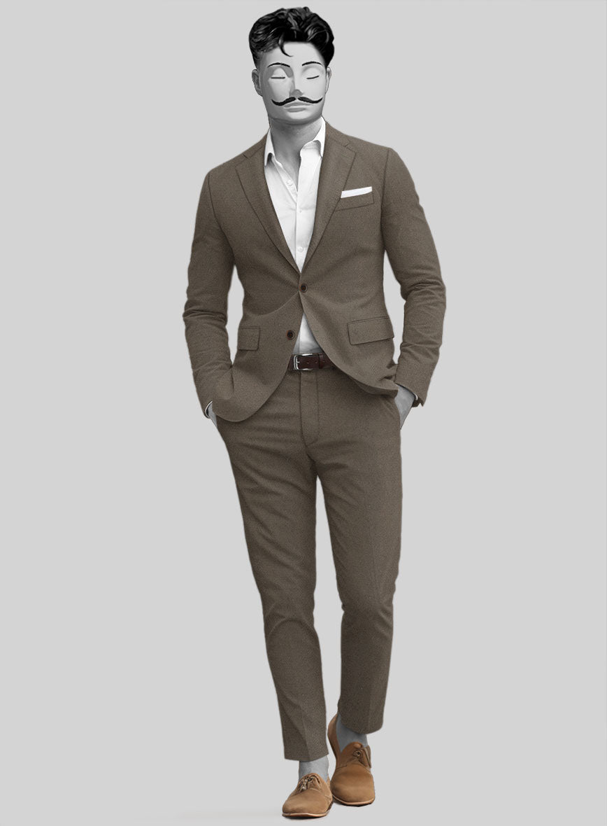 StudioSuits Italian Cotton Lycra Rexon Suit